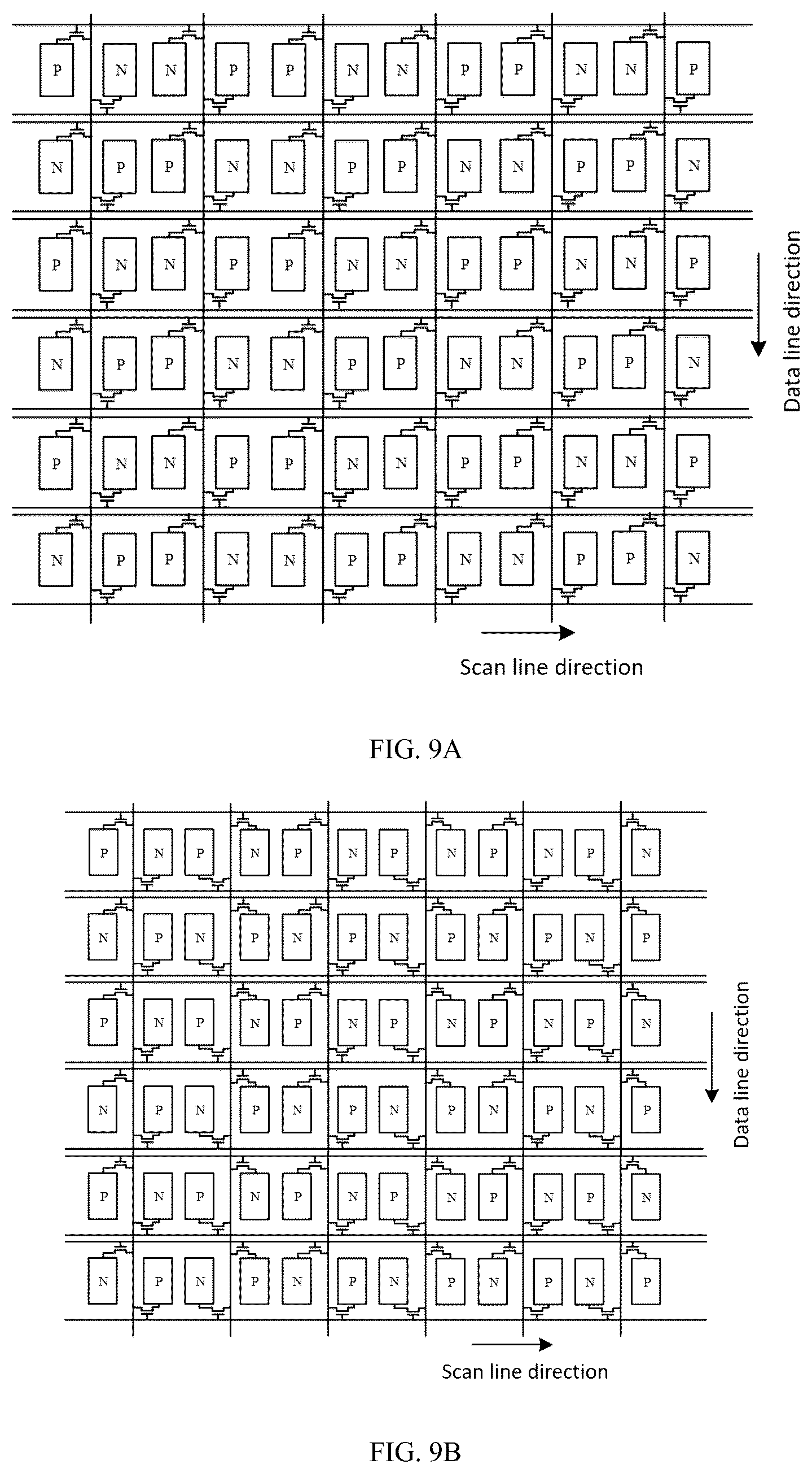 Patent US12112716 Figure 14 – Method for driving pixel matrix and display device