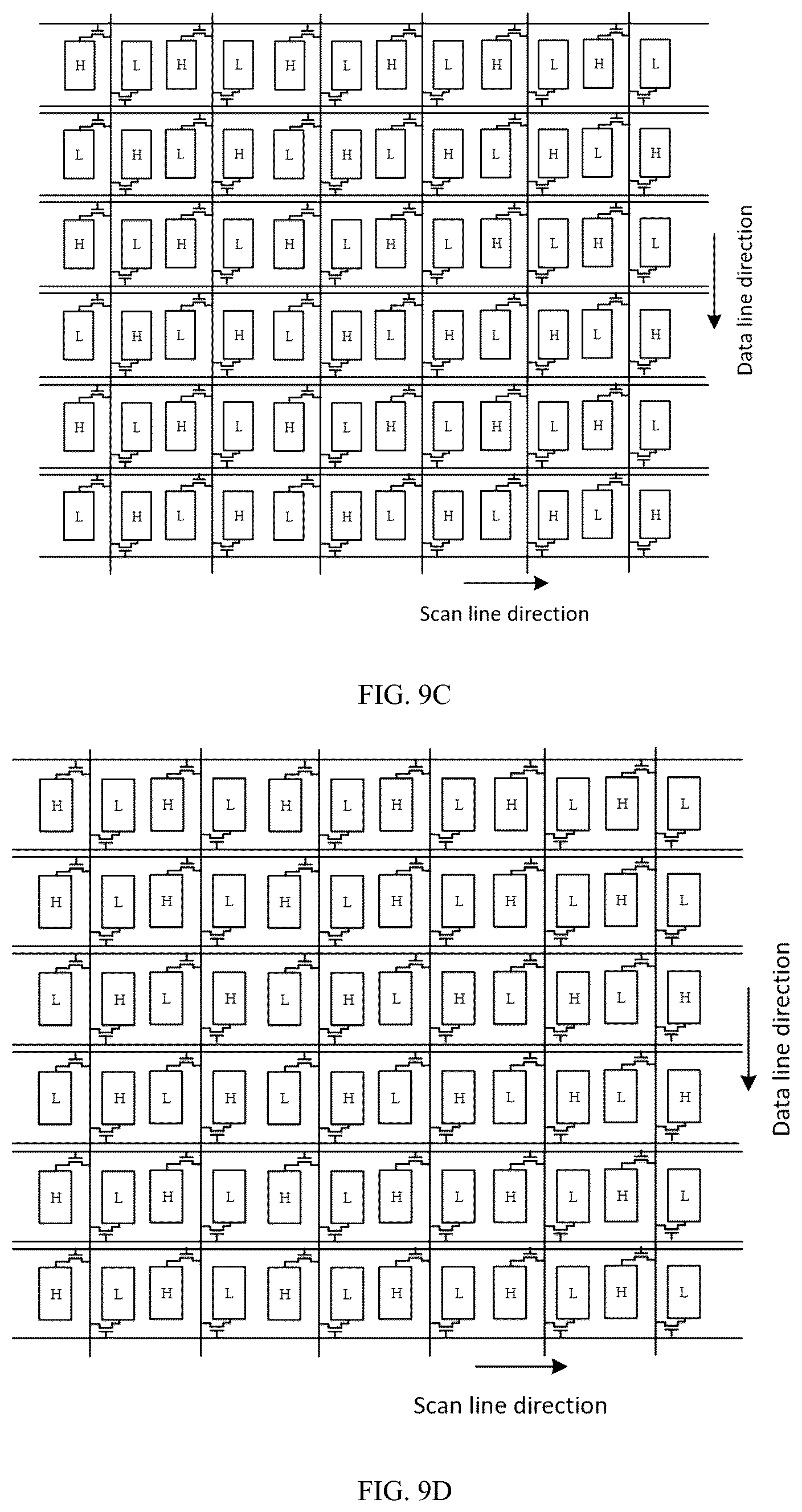 Patent US12112716 Figure 15 – Method for driving pixel matrix and display device