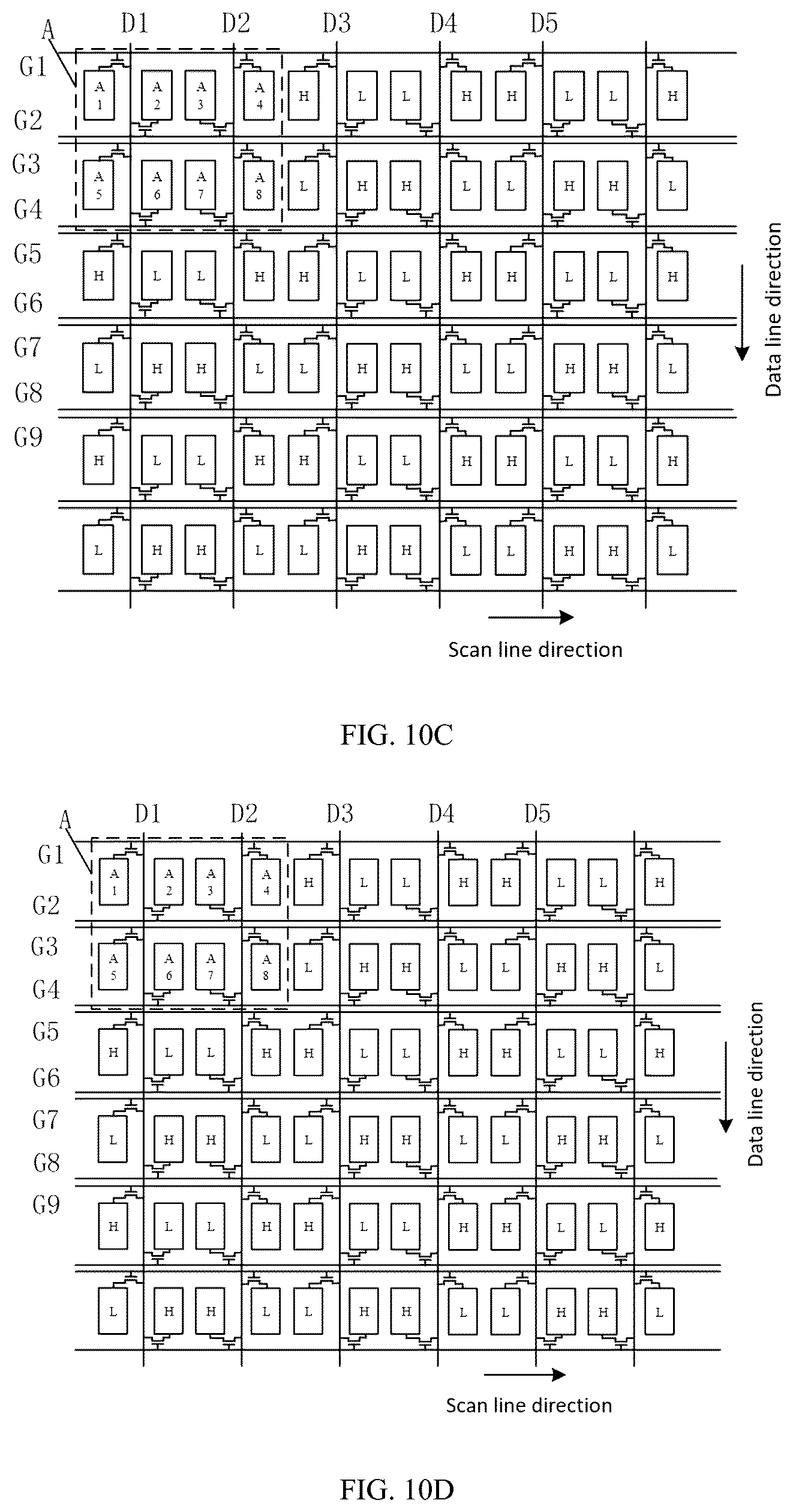Patent US12112716 Figure 18 – Method for driving pixel matrix and display device