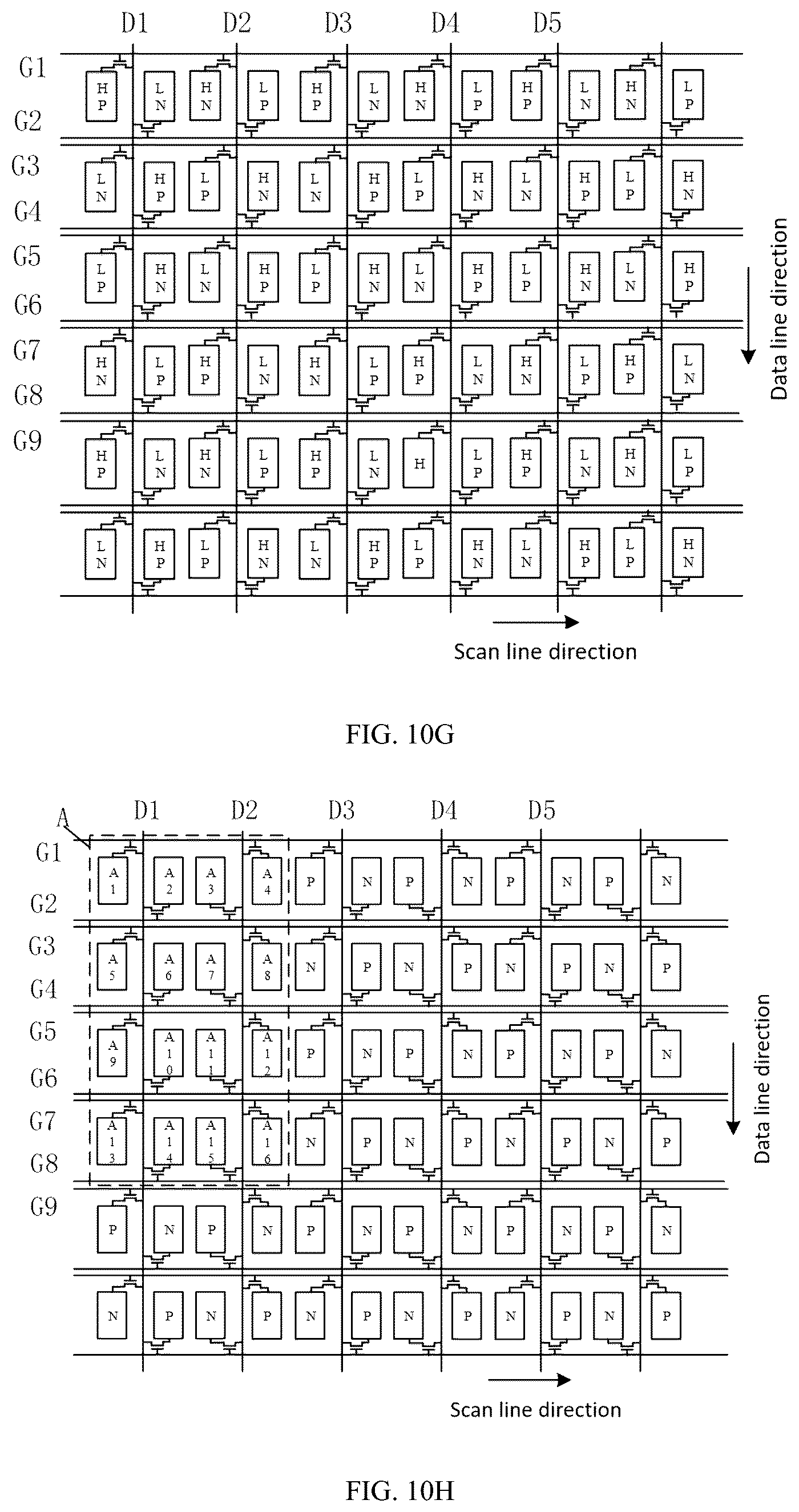 Patent US12112716 Figure 20 – Method for driving pixel matrix and display device