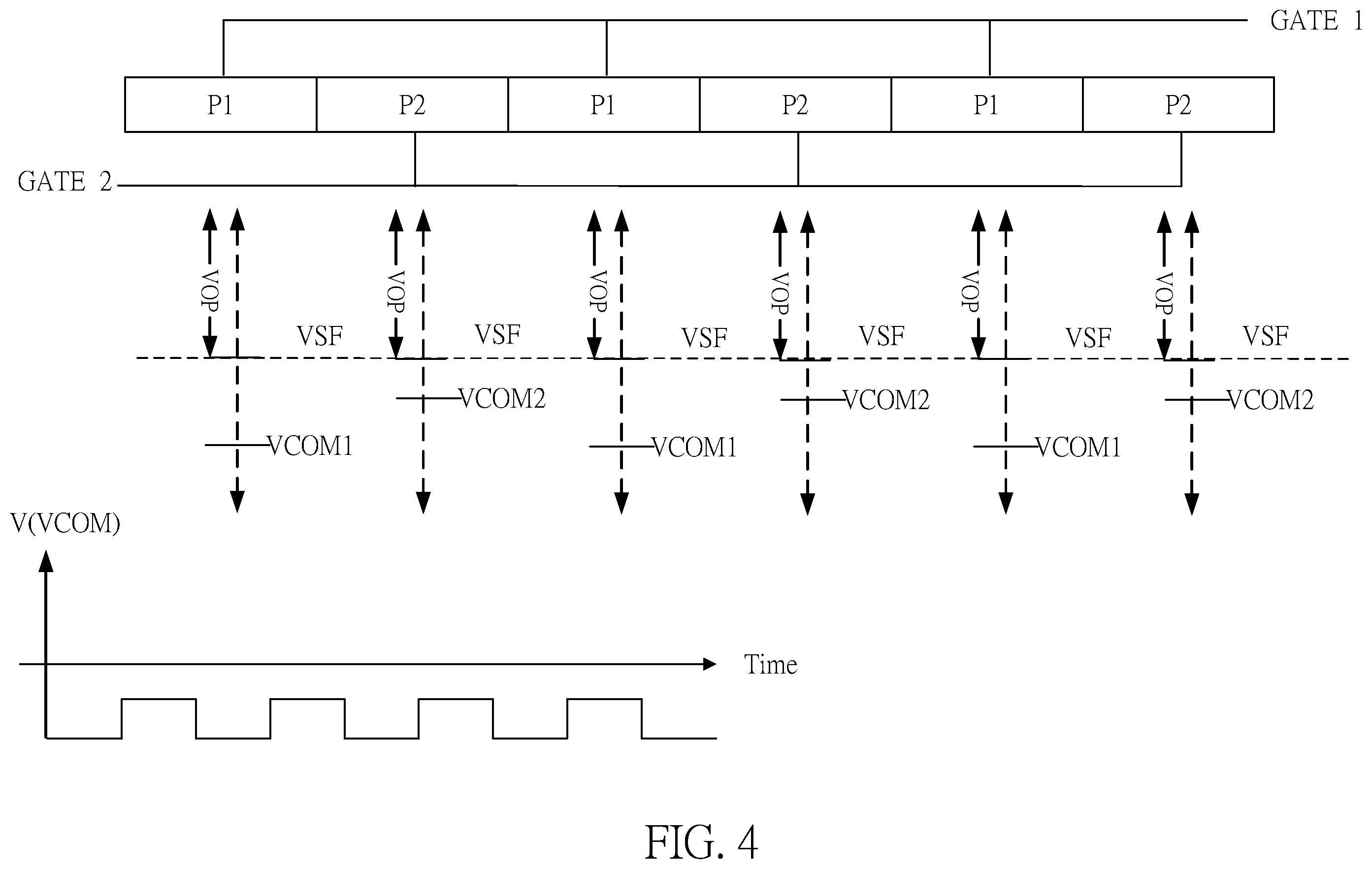 Patent US12112717 Figure 4 – Driving method for flicker suppression of display panel and driving circuit thereof