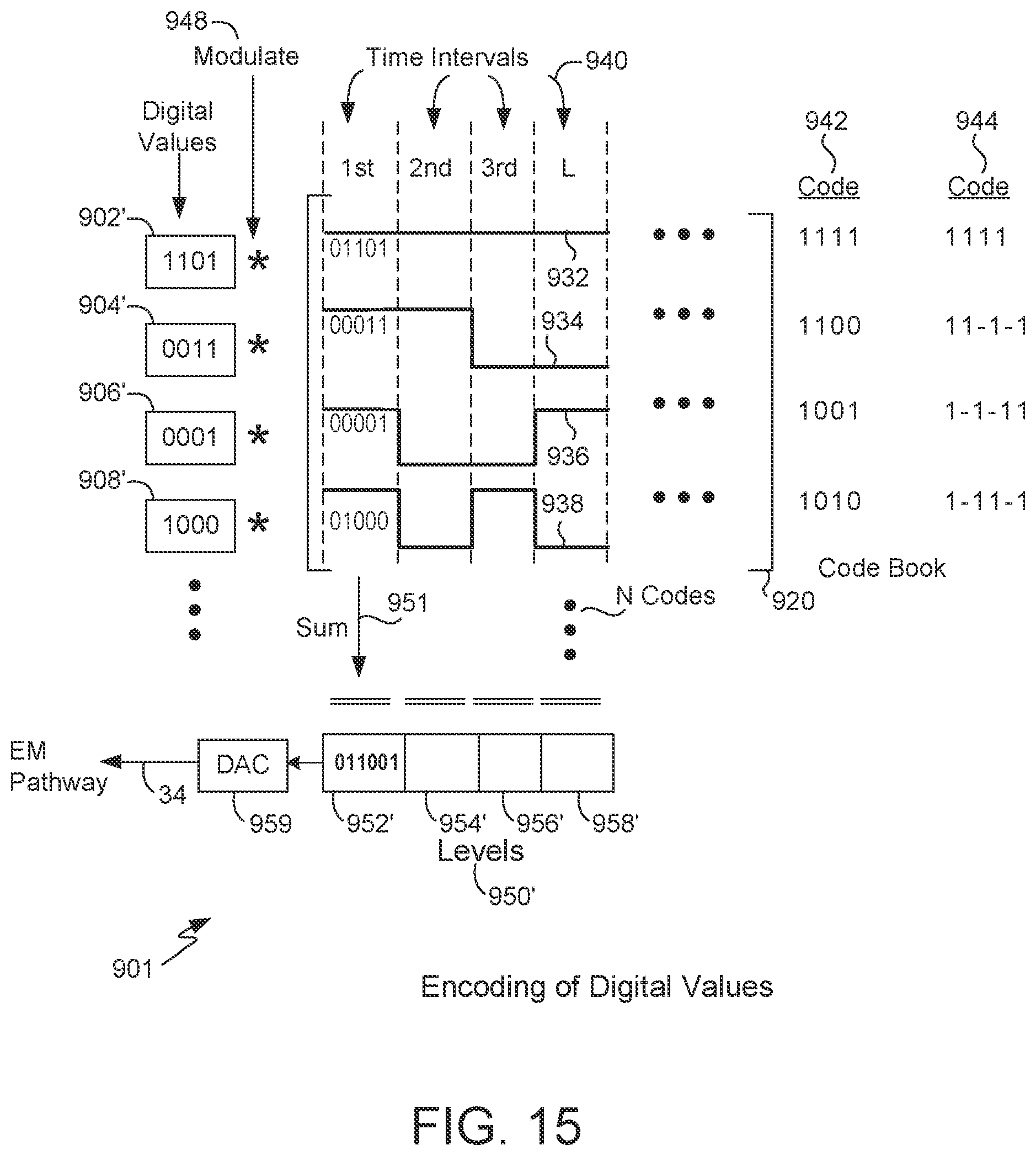 Patent US12112718 Figure 14 – Analog video transport integration with display drivers