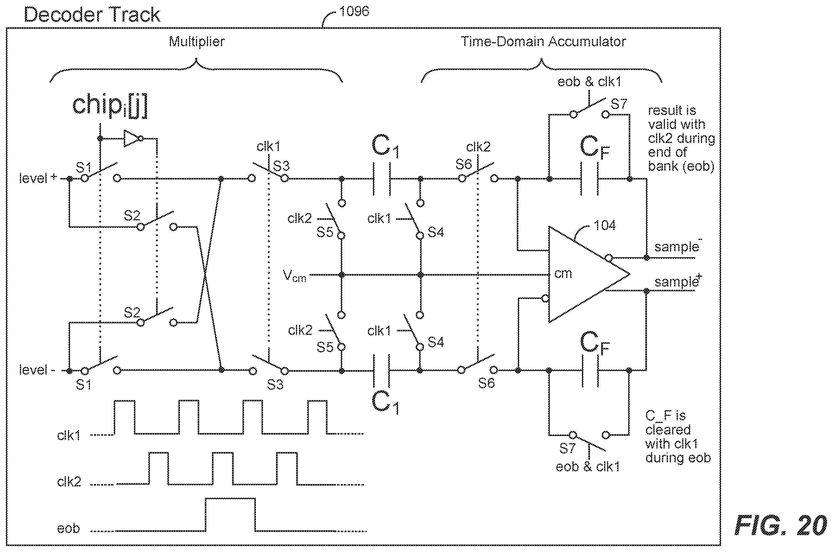 Patent US12112718 Figure 19 – Analog video transport integration with display drivers