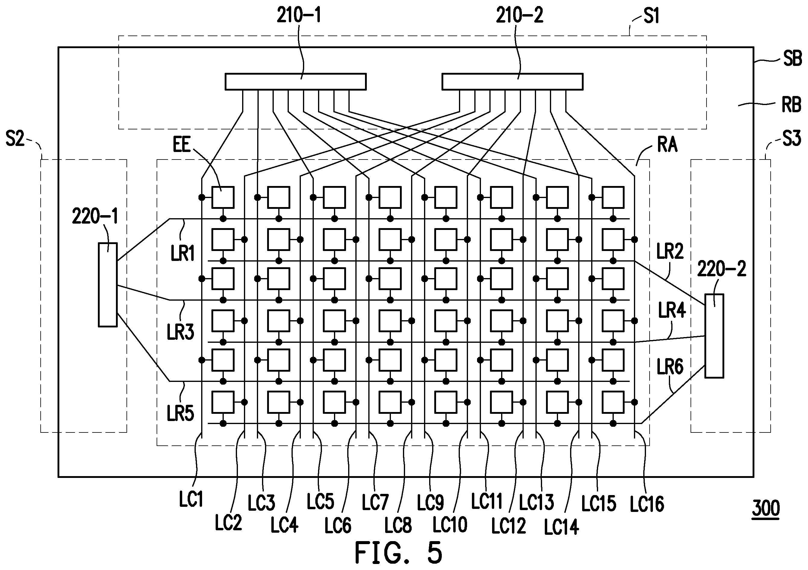 Patent US12112719 Figure 5 – Electronic device and modulating device with short frame time length