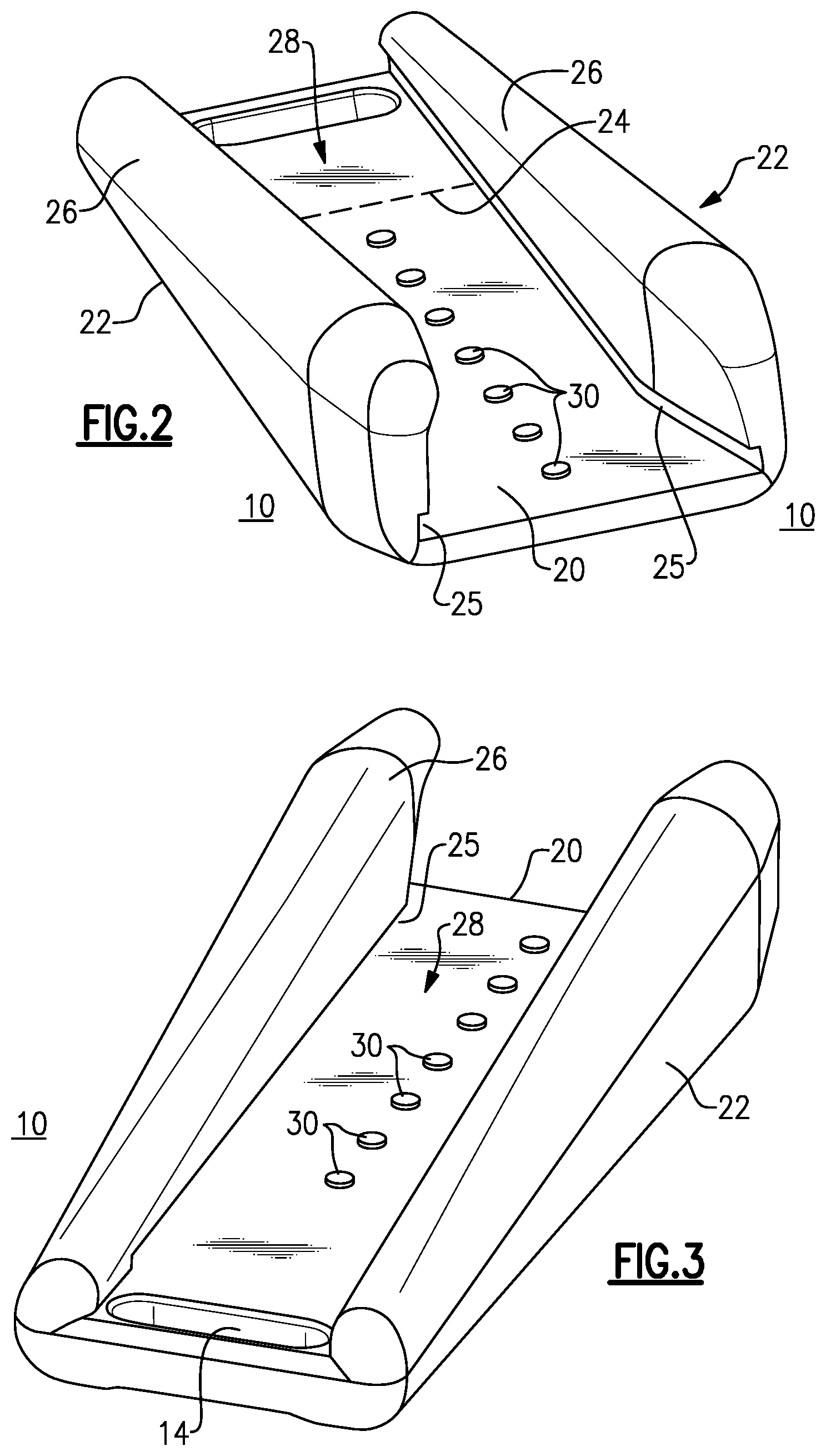 Patent US12112728 Figure 2 – Guitar pick holder and dispenser
