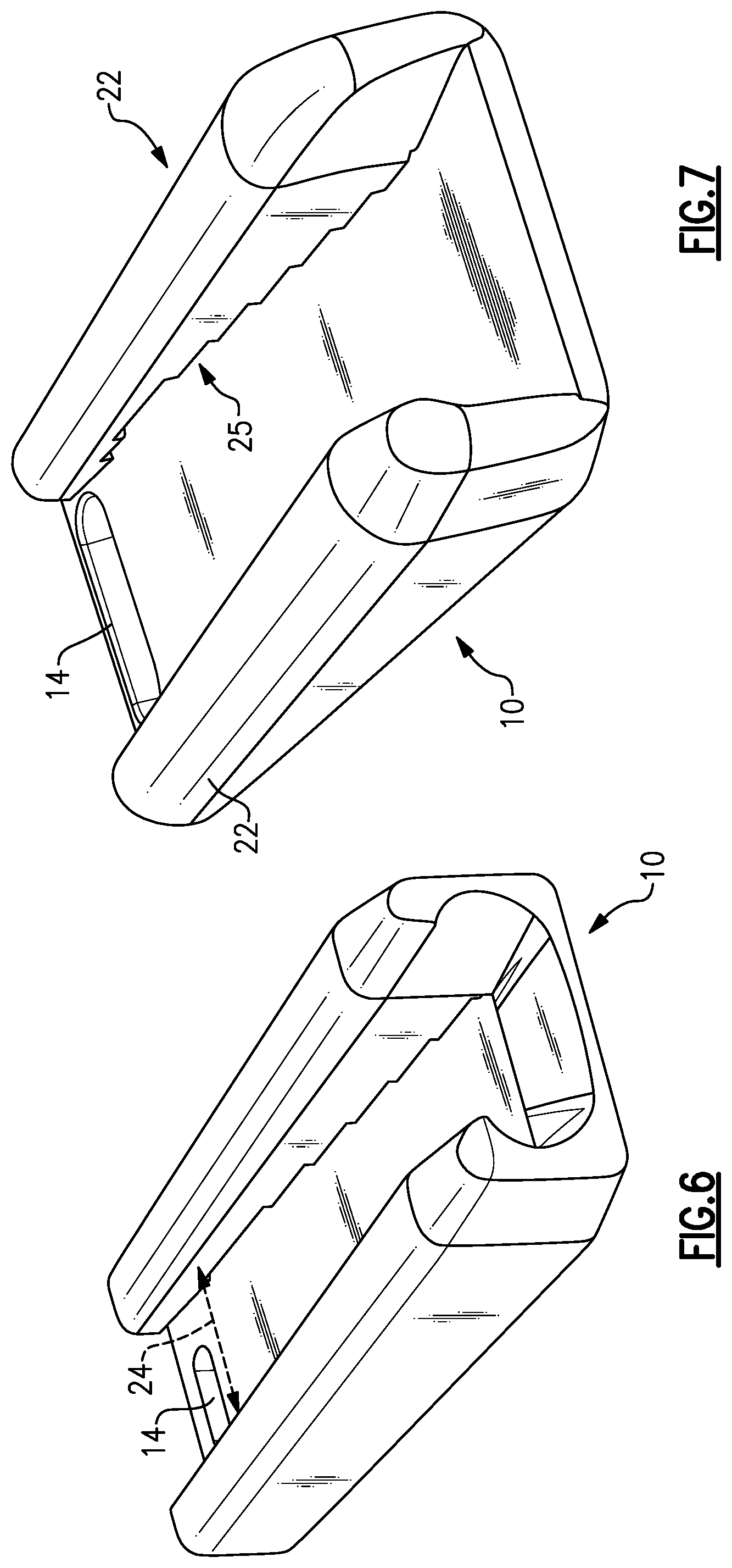 Patent US12112728 Figure 4 – Guitar pick holder and dispenser