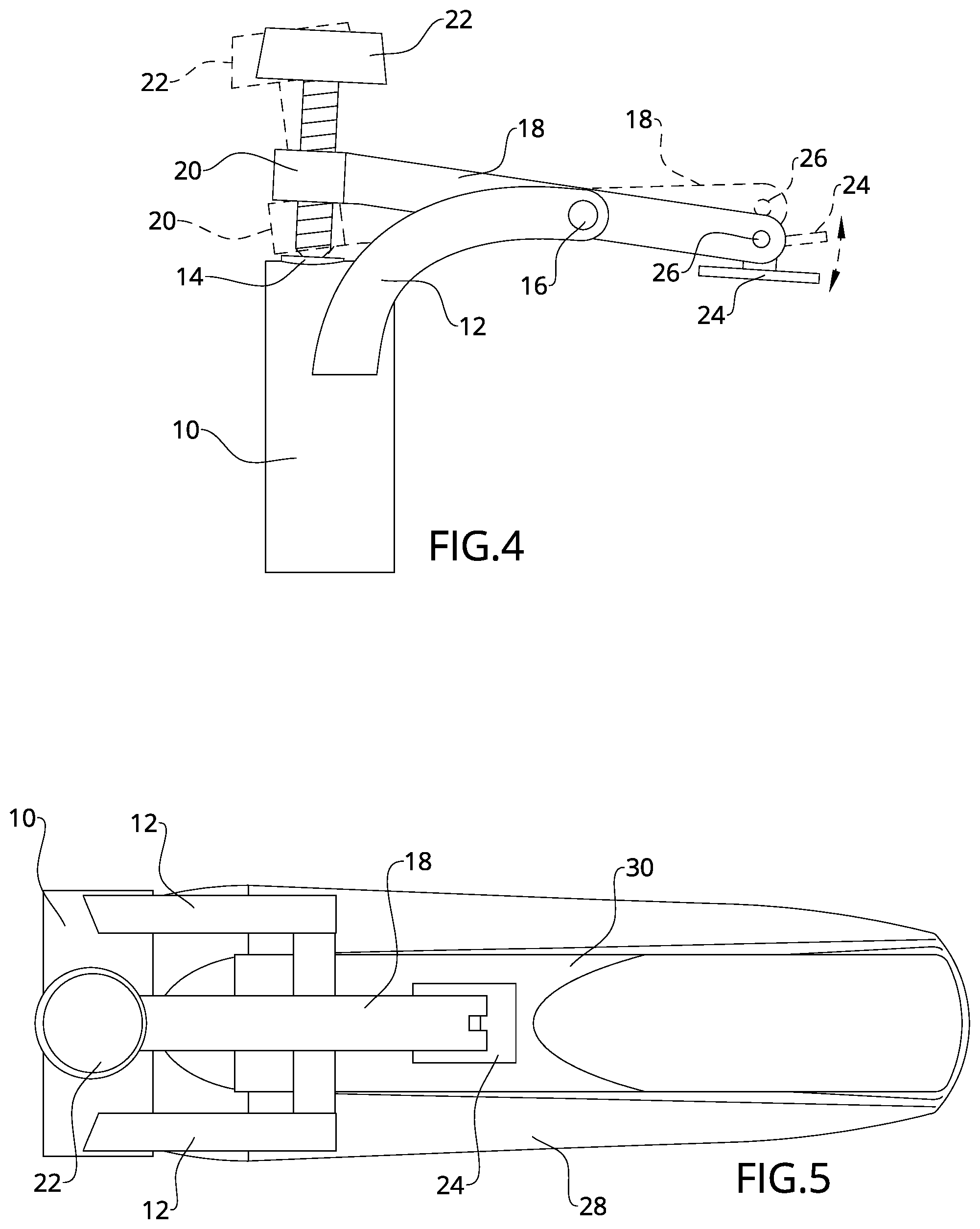 Patent US12112730 Figure 3 – Ligature for musical instrument
