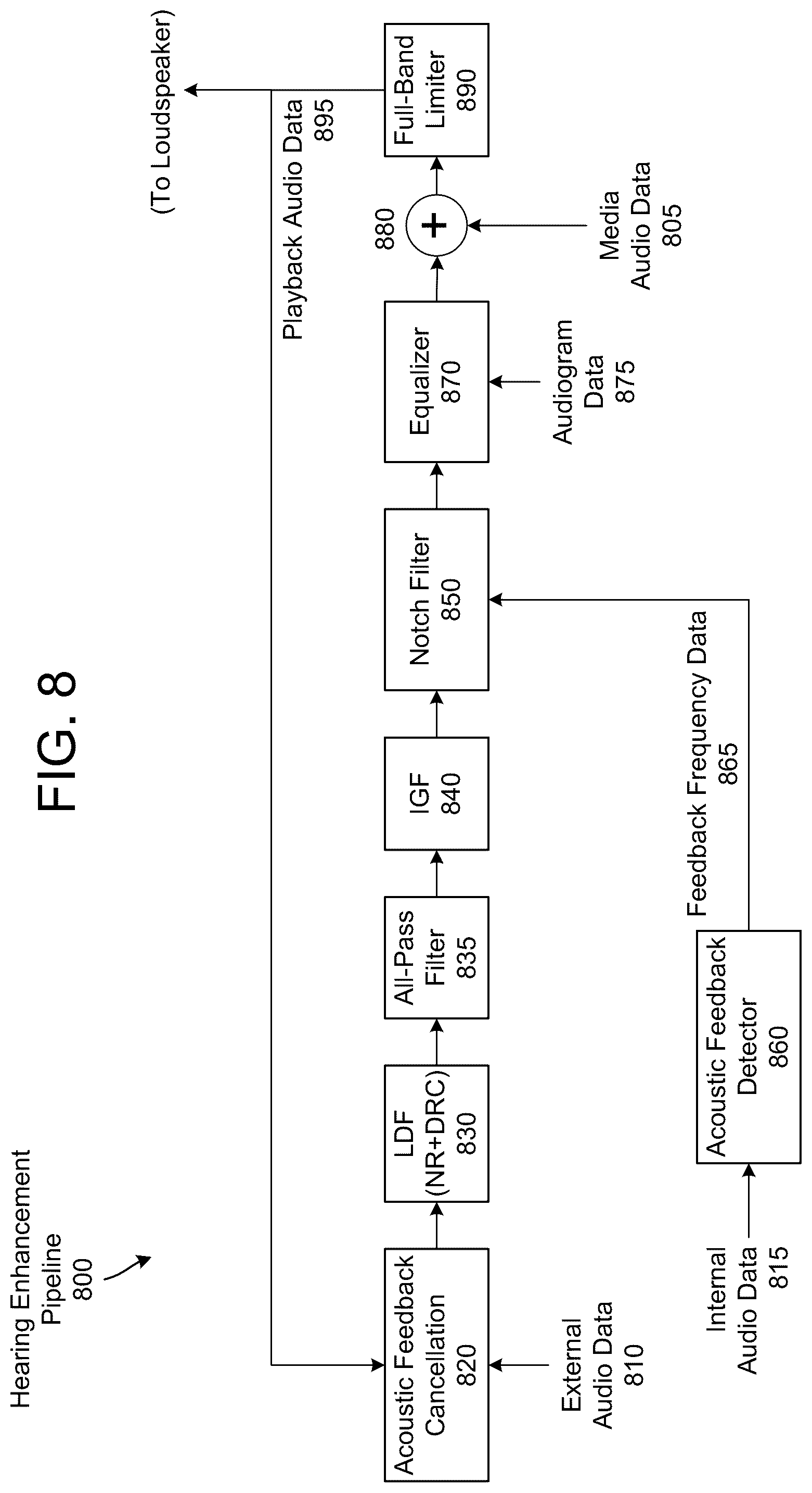 Patent US12112737 Figure 11 – Acoustic feedback control