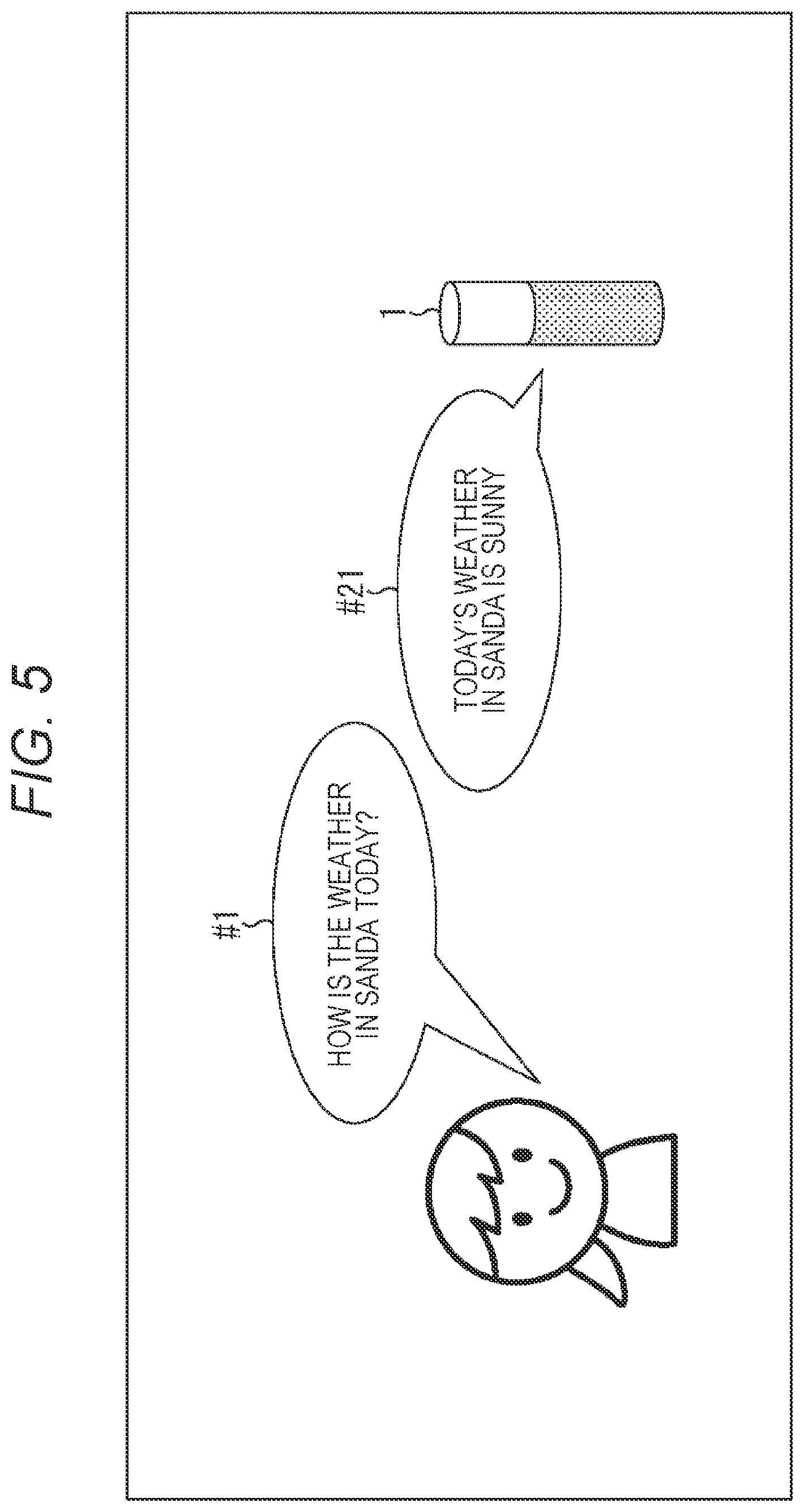 Patent US12112739 Figure 5 – Information processing device and information processing method