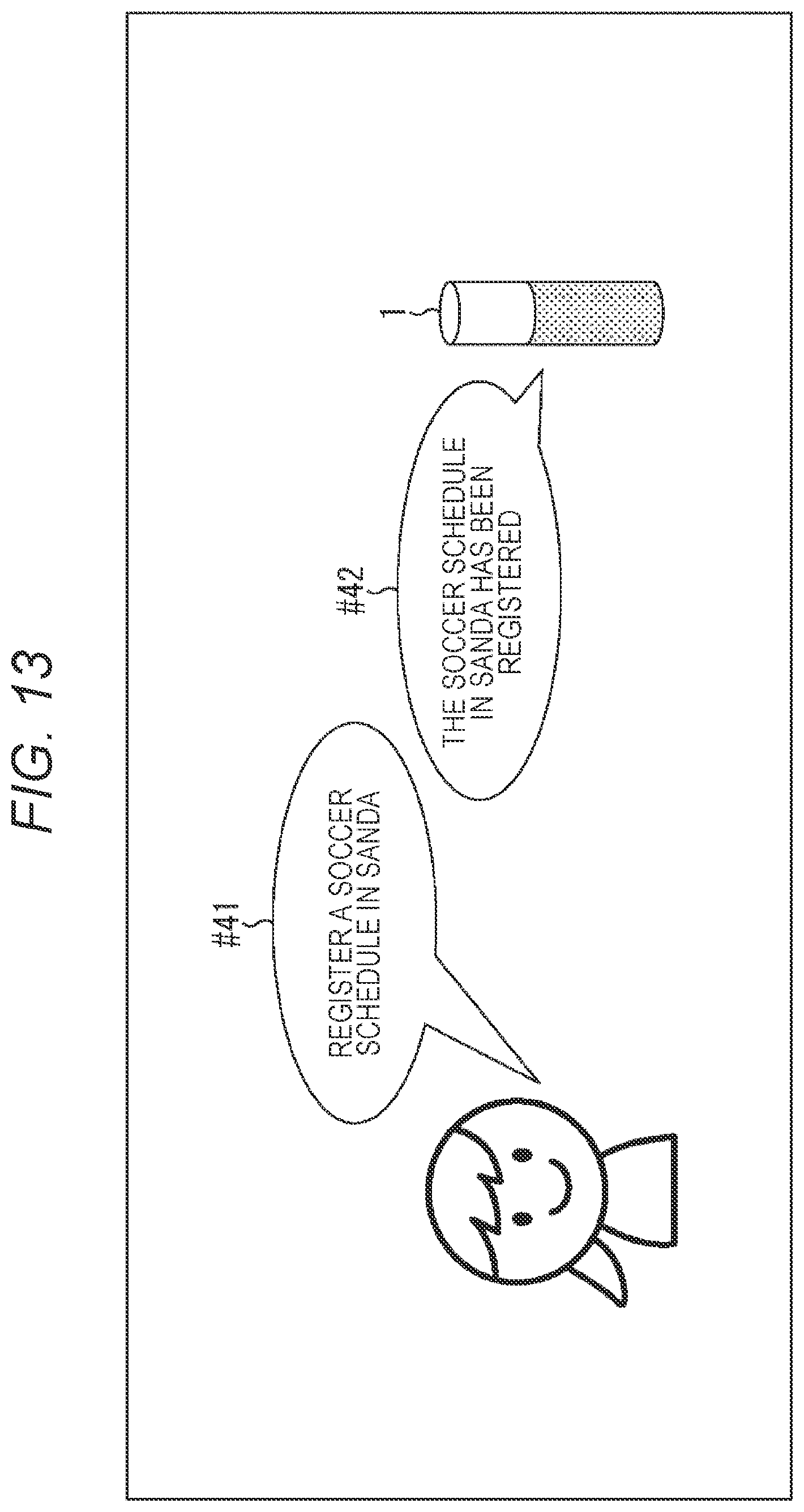 Patent US12112739 Figure 13 – Information processing device and information processing method
