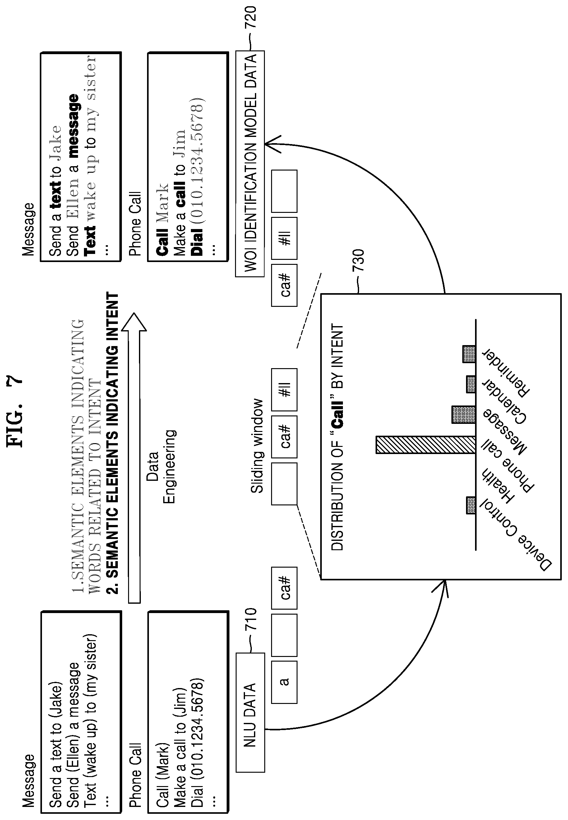 Patent US12112742 Figure 7 – Electronic device for correcting speech input of user and operating method thereof