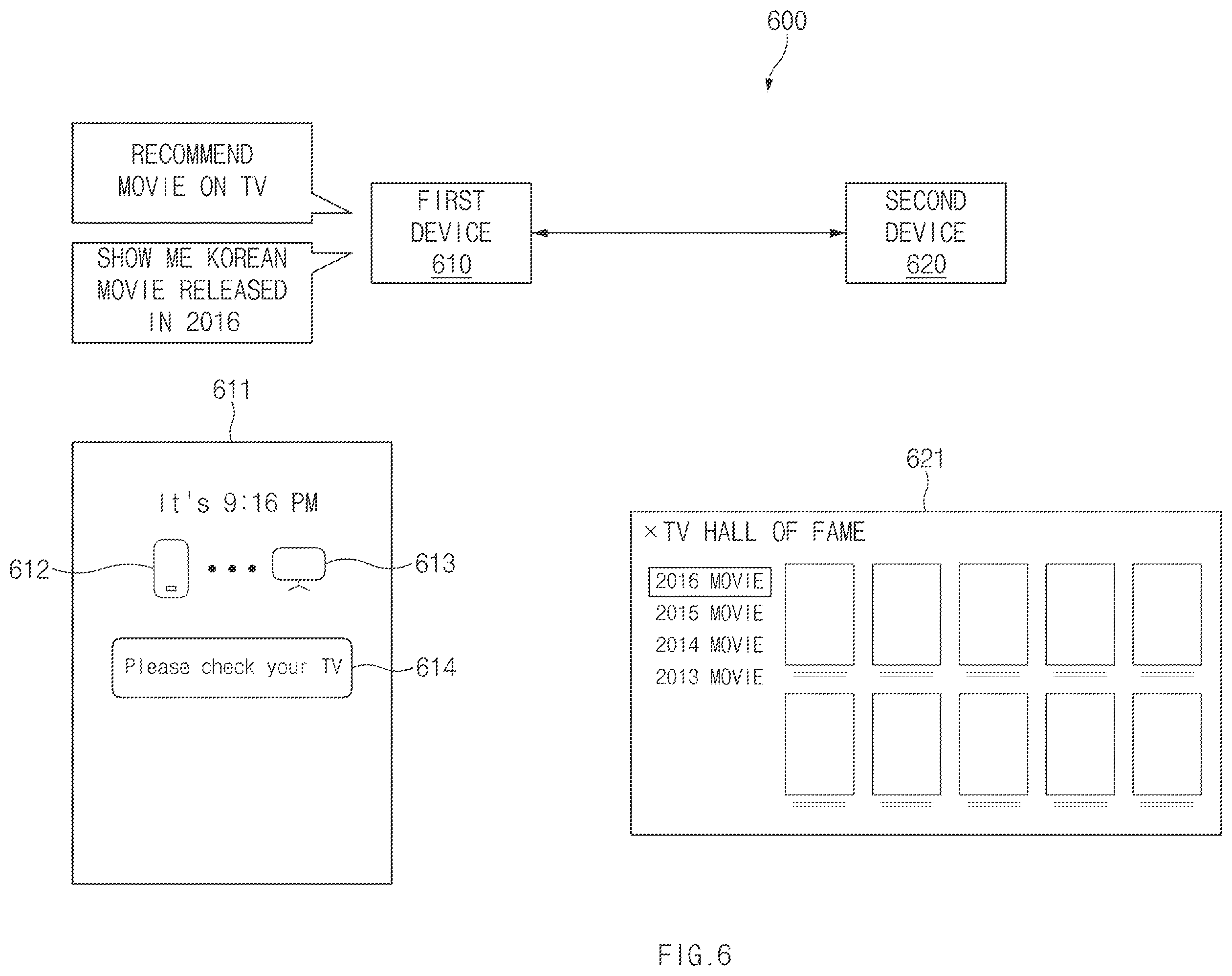 Patent US12112747 Figure 6 – Method for controlling external device based on voice and electronic device thereof