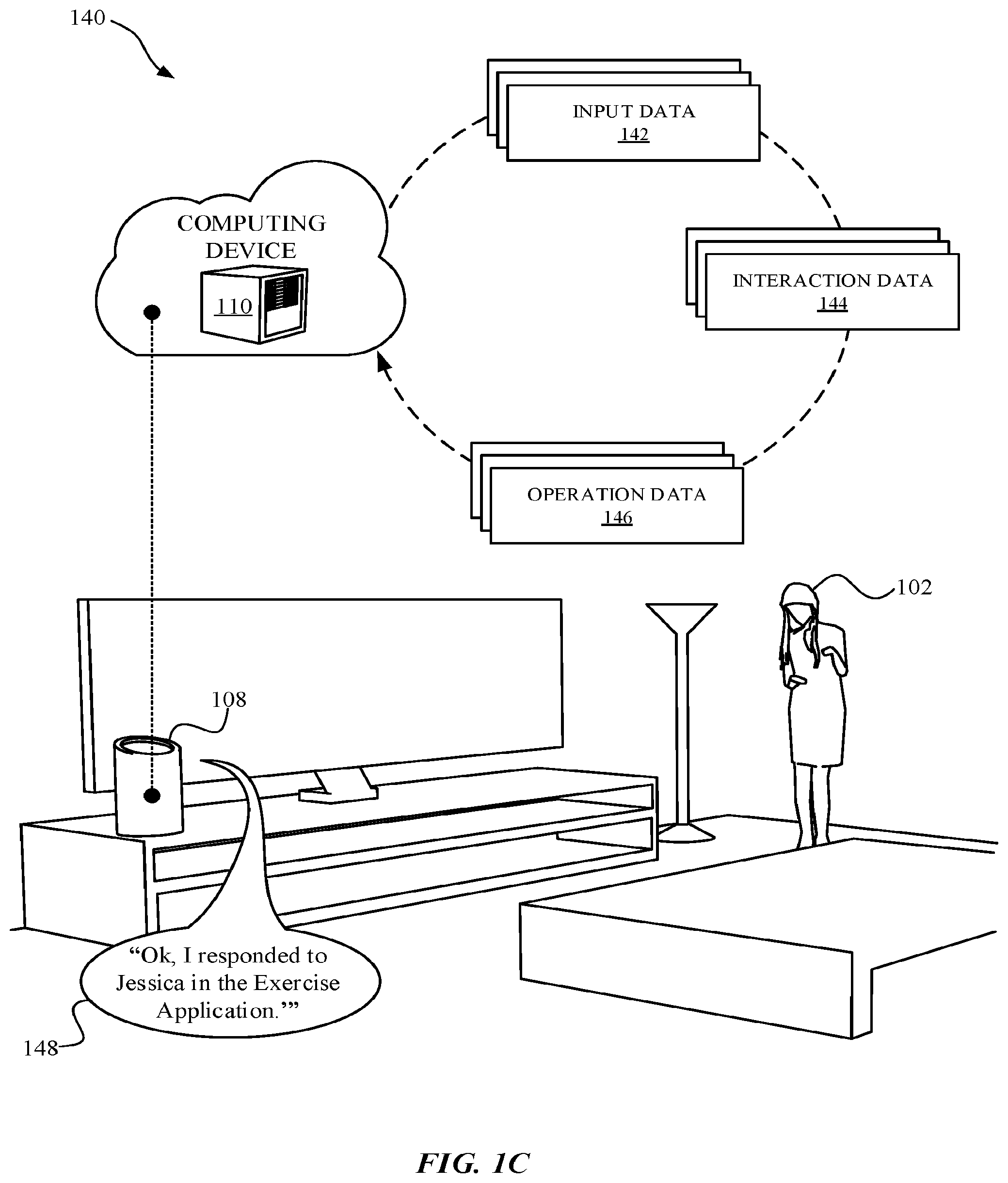 Patent US12112754 Figure 3 – Automated assistant for facilitating communications through dissimilar messaging features of different applications