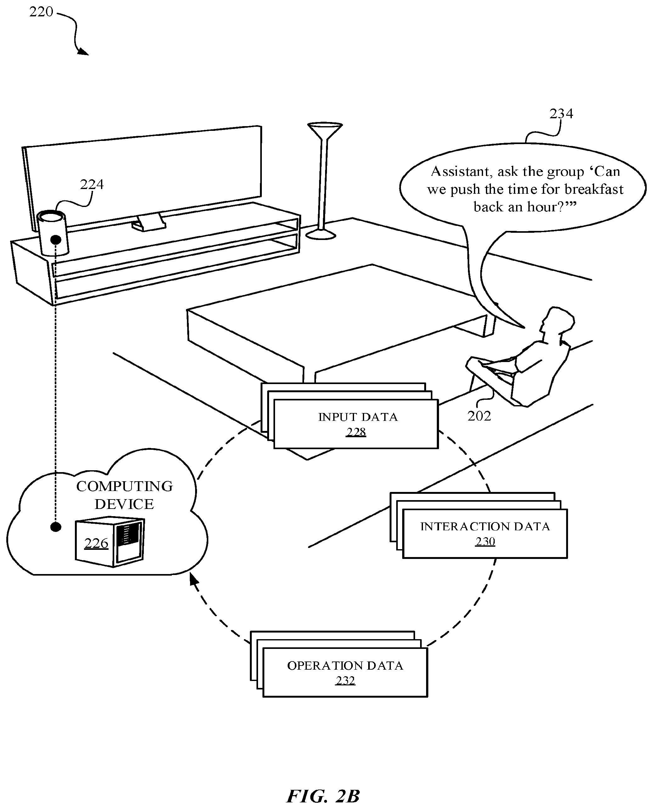 Patent US12112754 Figure 5 – Automated assistant for facilitating communications through dissimilar messaging features of different applications