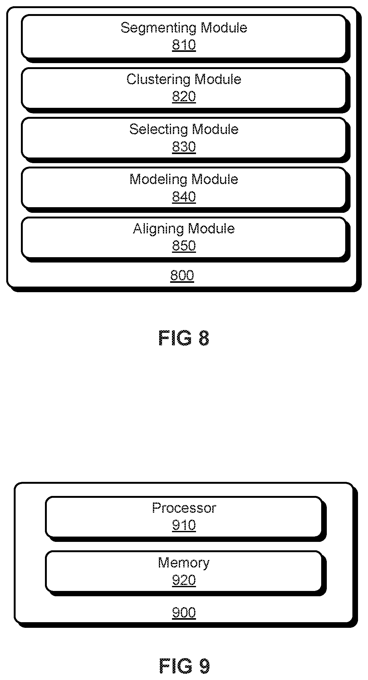 Patent US12112759 Figure 8 – Speaker diarization with early-stop clustering
