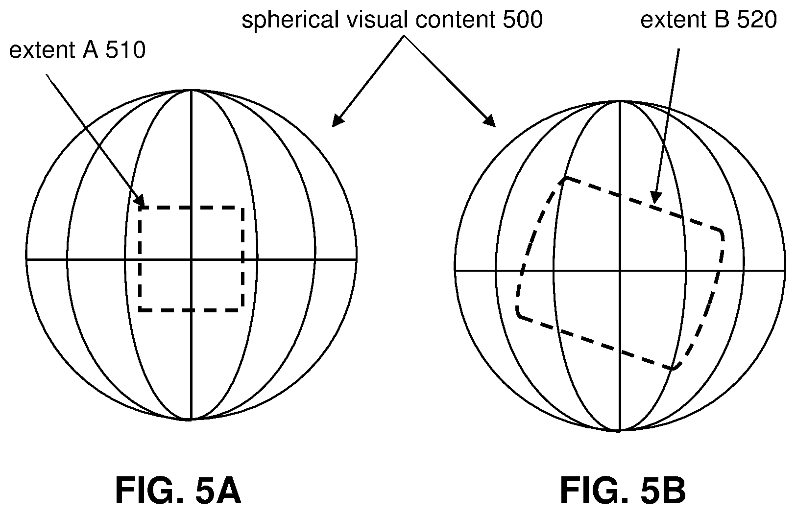 Patent US12112775 Figure 5 – Video framing based on device orientation