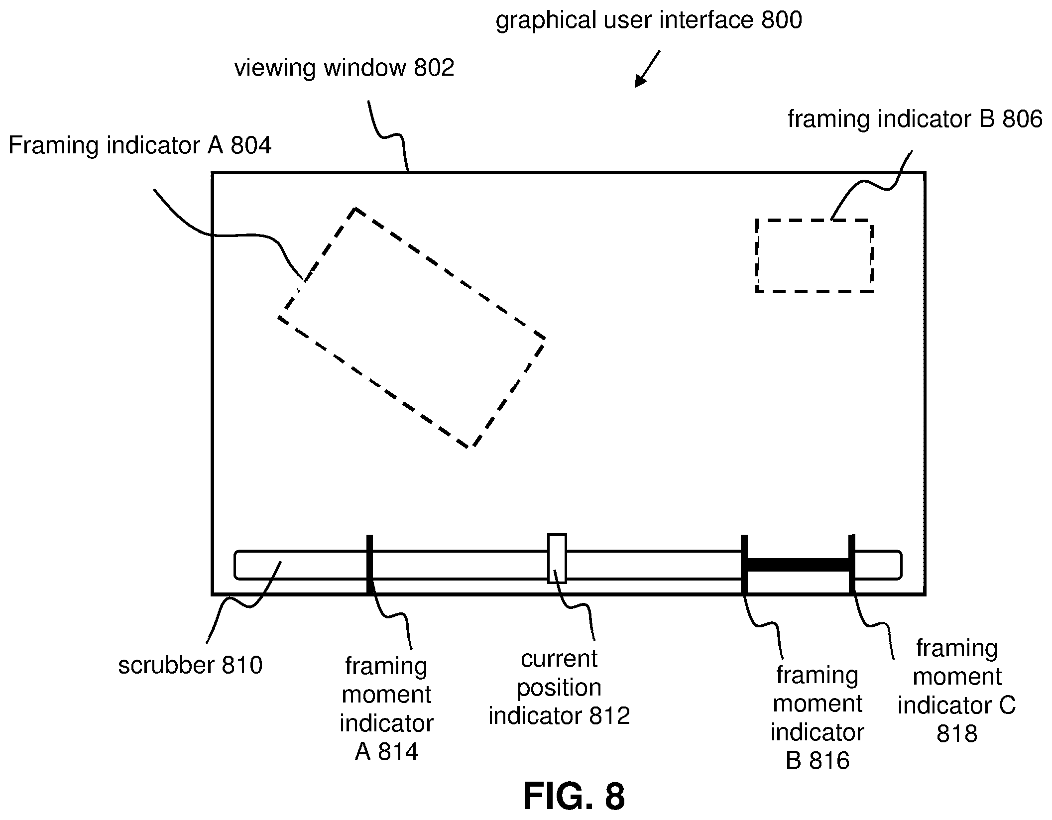 Patent US12112775 Figure 9 – Video framing based on device orientation