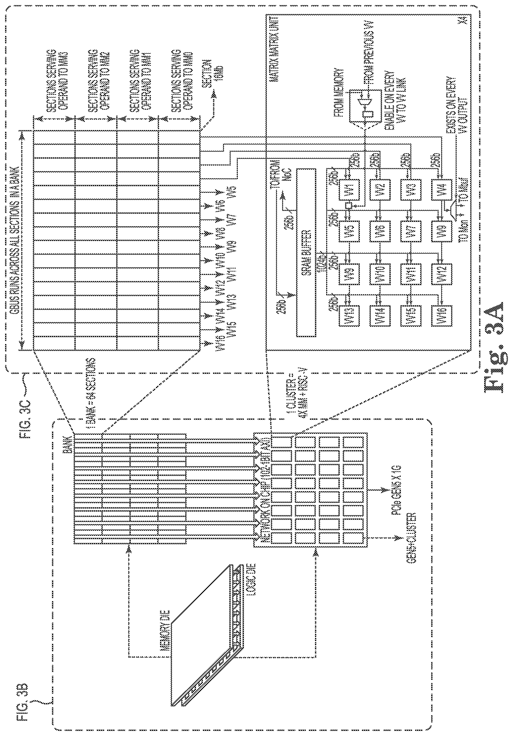 Patent US12112792 Figure 10 – Memory device for wafer-on-wafer formed memory and logic