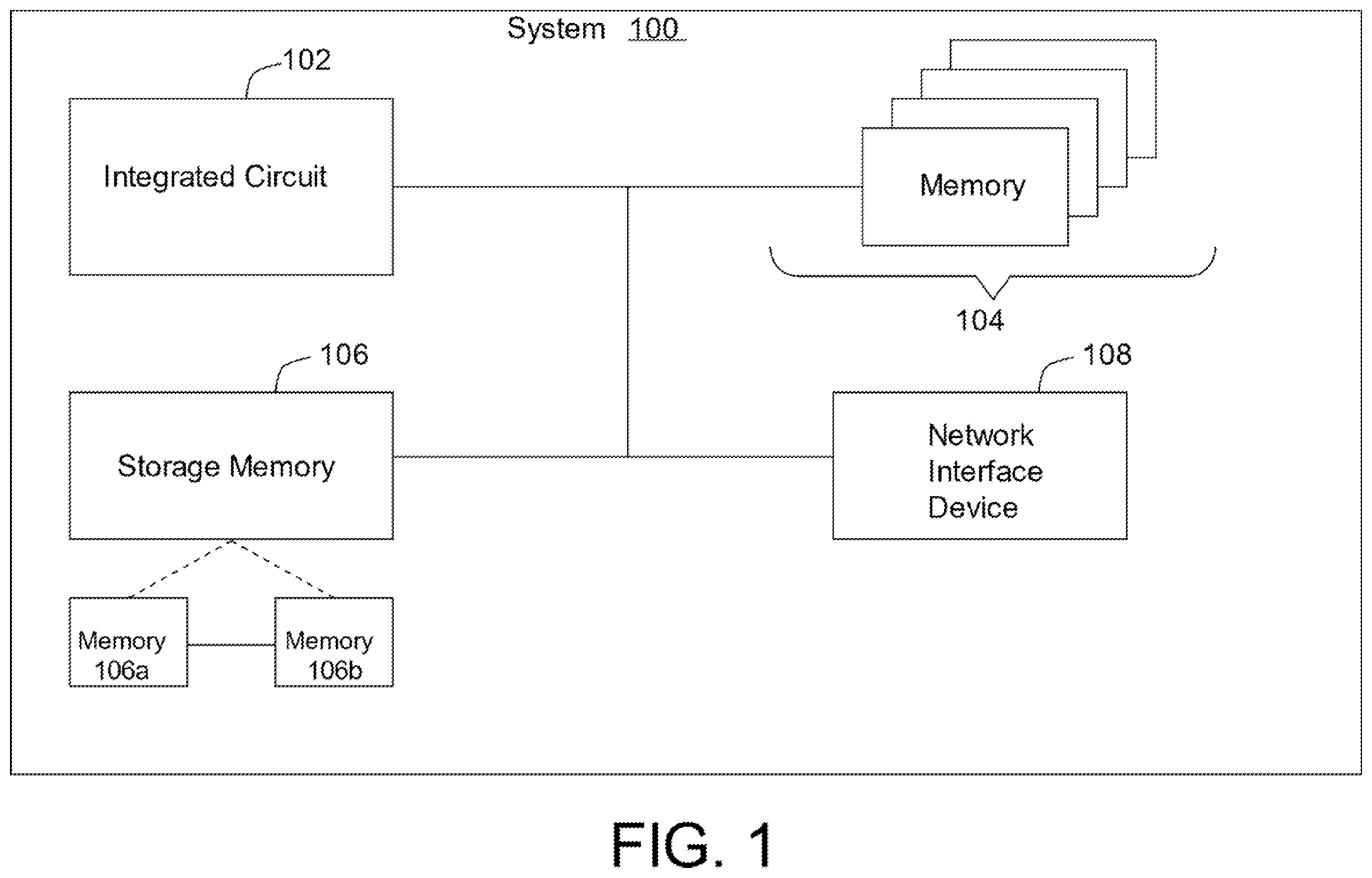 Patent US12112794 Figure 1 – Memory device having variable impedance memory cells and time-to-transition sensing of data stored therein