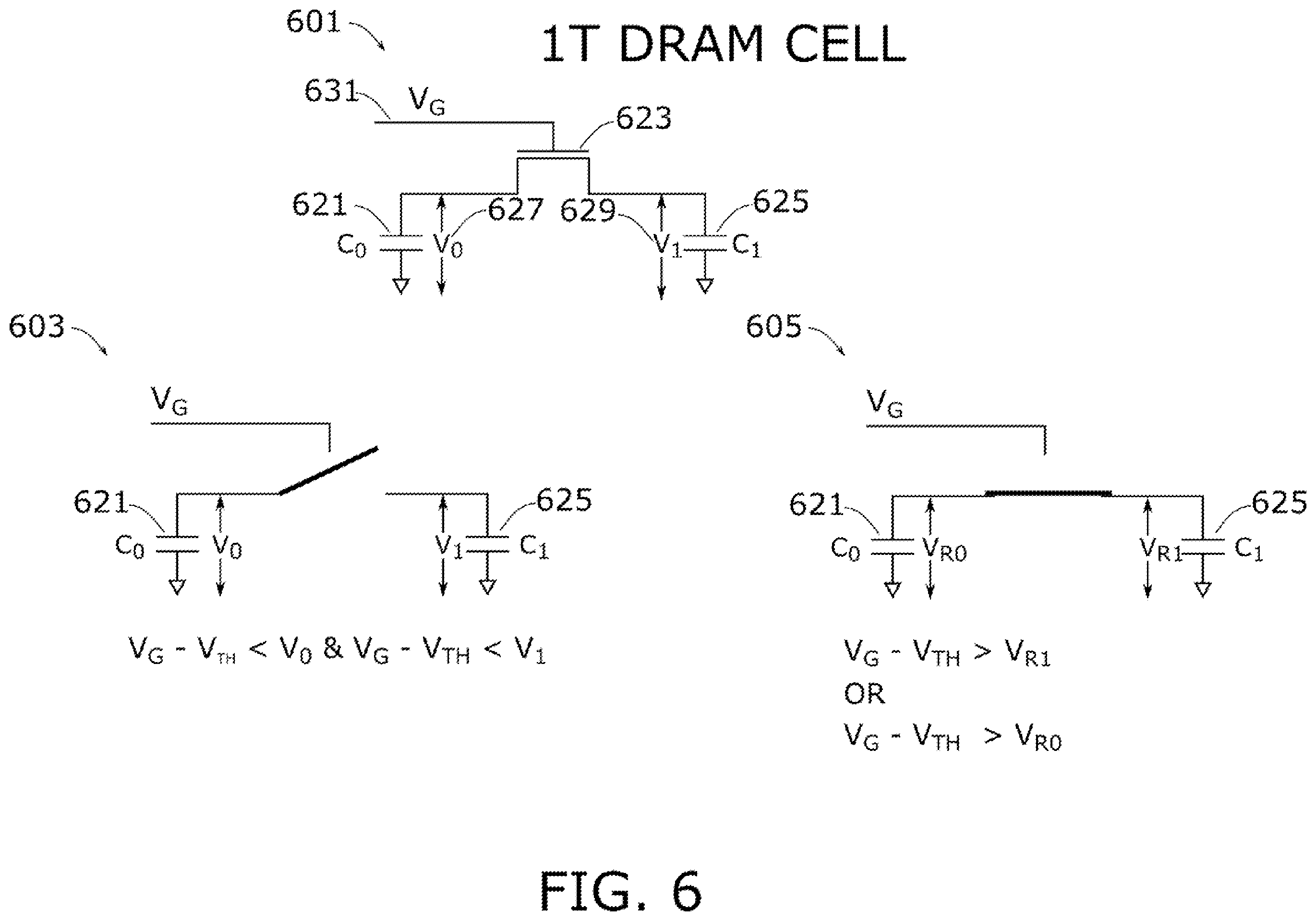 Patent US12112794 Figure 6 – Memory device having variable impedance memory cells and time-to-transition sensing of data stored therein