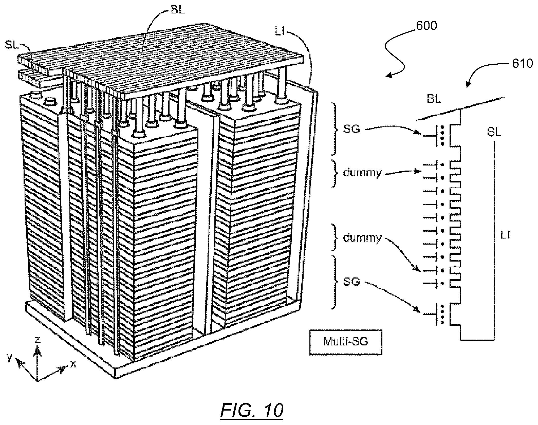 Patent US12112800 Figure 10 – High speed multi-level cell (MLC) programming in non-volatile memory structures