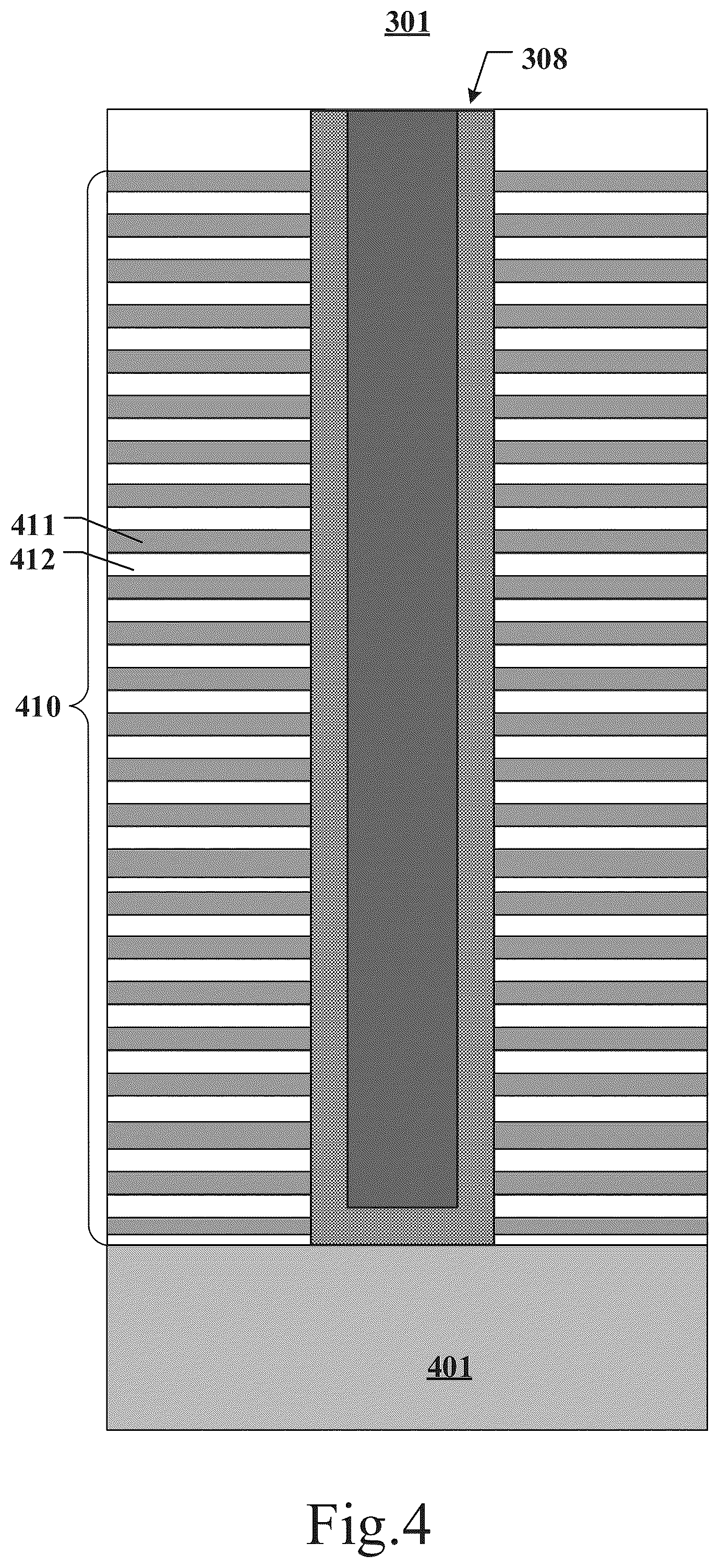 Patent US12112802 Figure 4 – Memory device, the operation method thereof and memory system