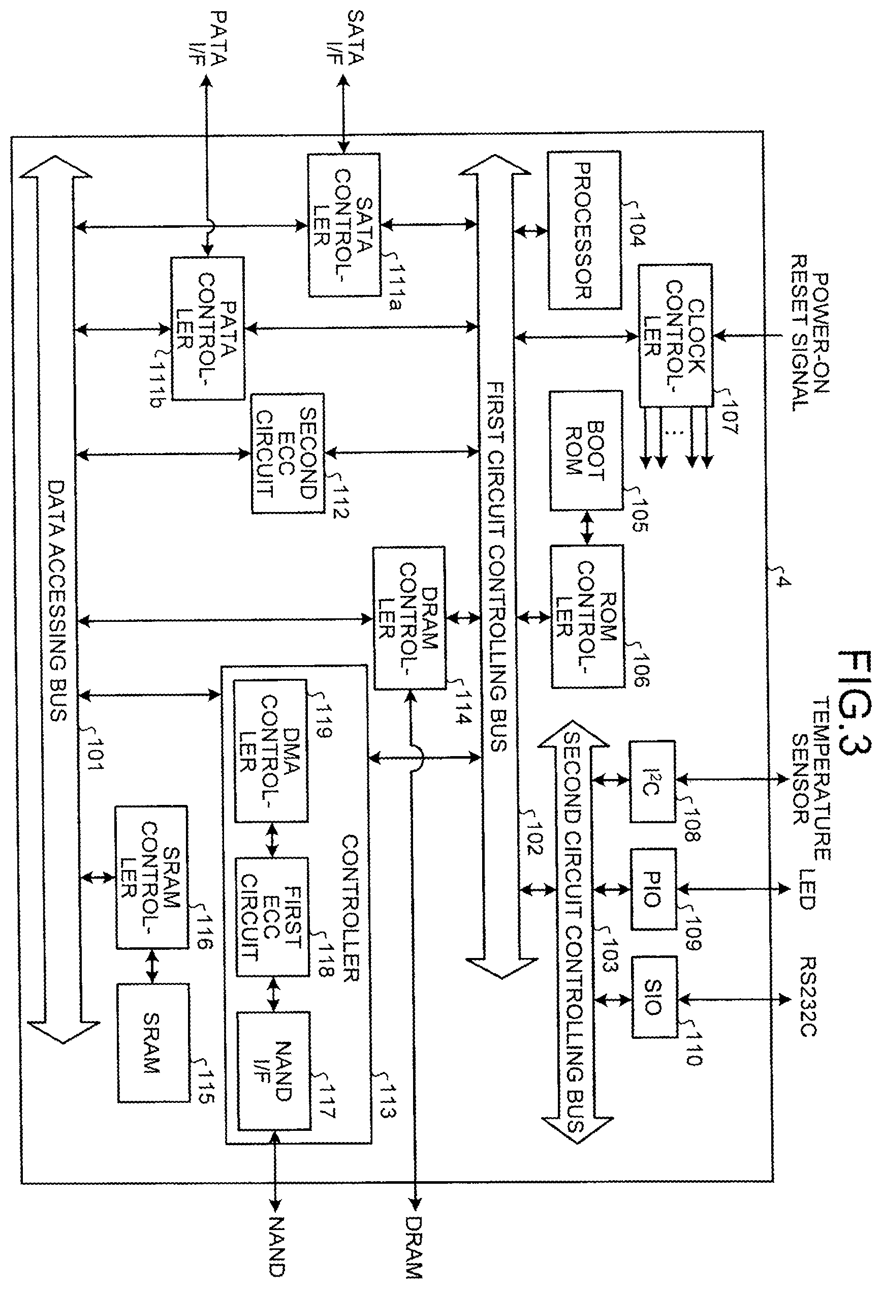 Patent US12112810 Figure 3 – Non-volatile semiconductor storage device