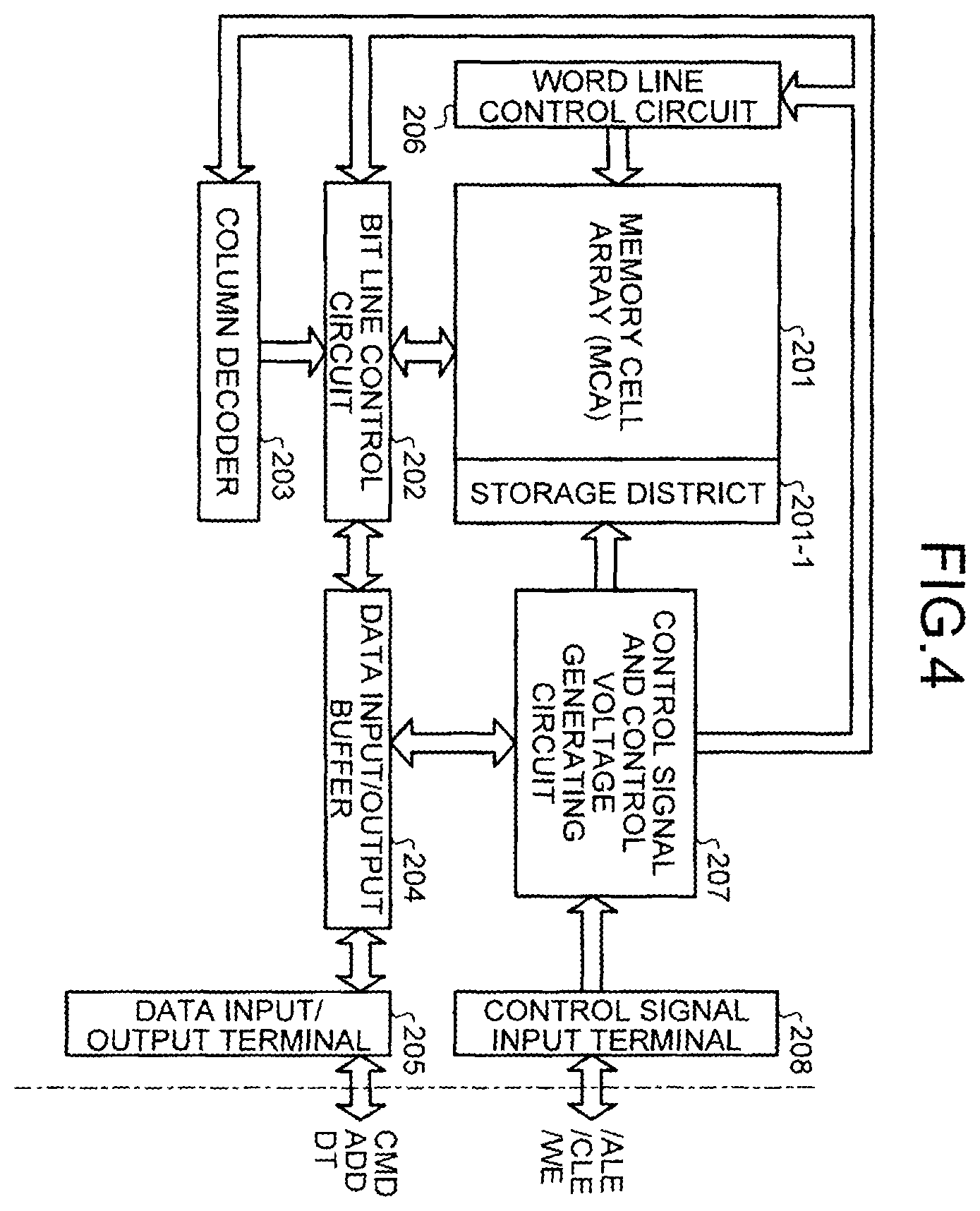 Patent US12112810 Figure 4 – Non-volatile semiconductor storage device