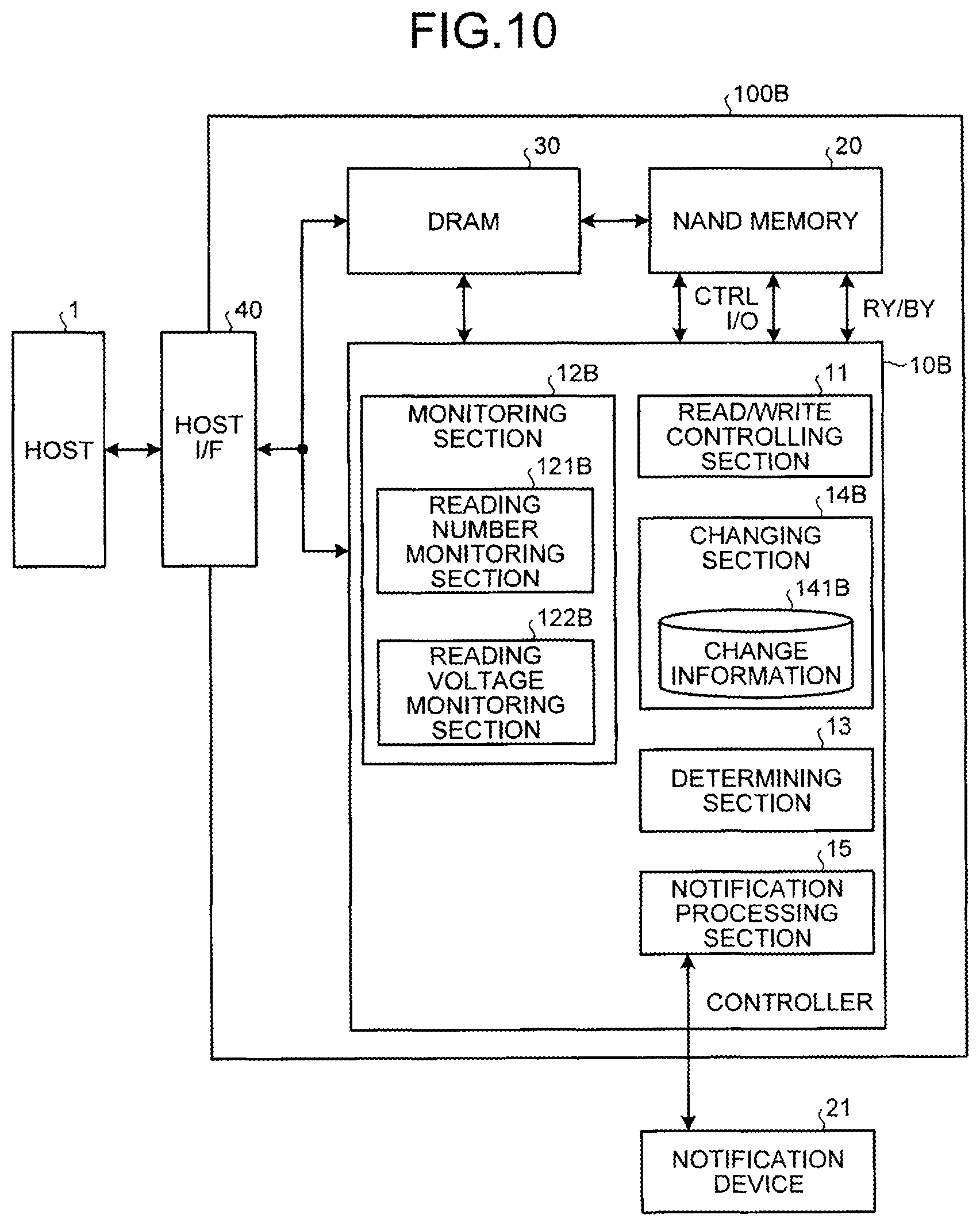 Patent US12112810 Figure 9 – Non-volatile semiconductor storage device