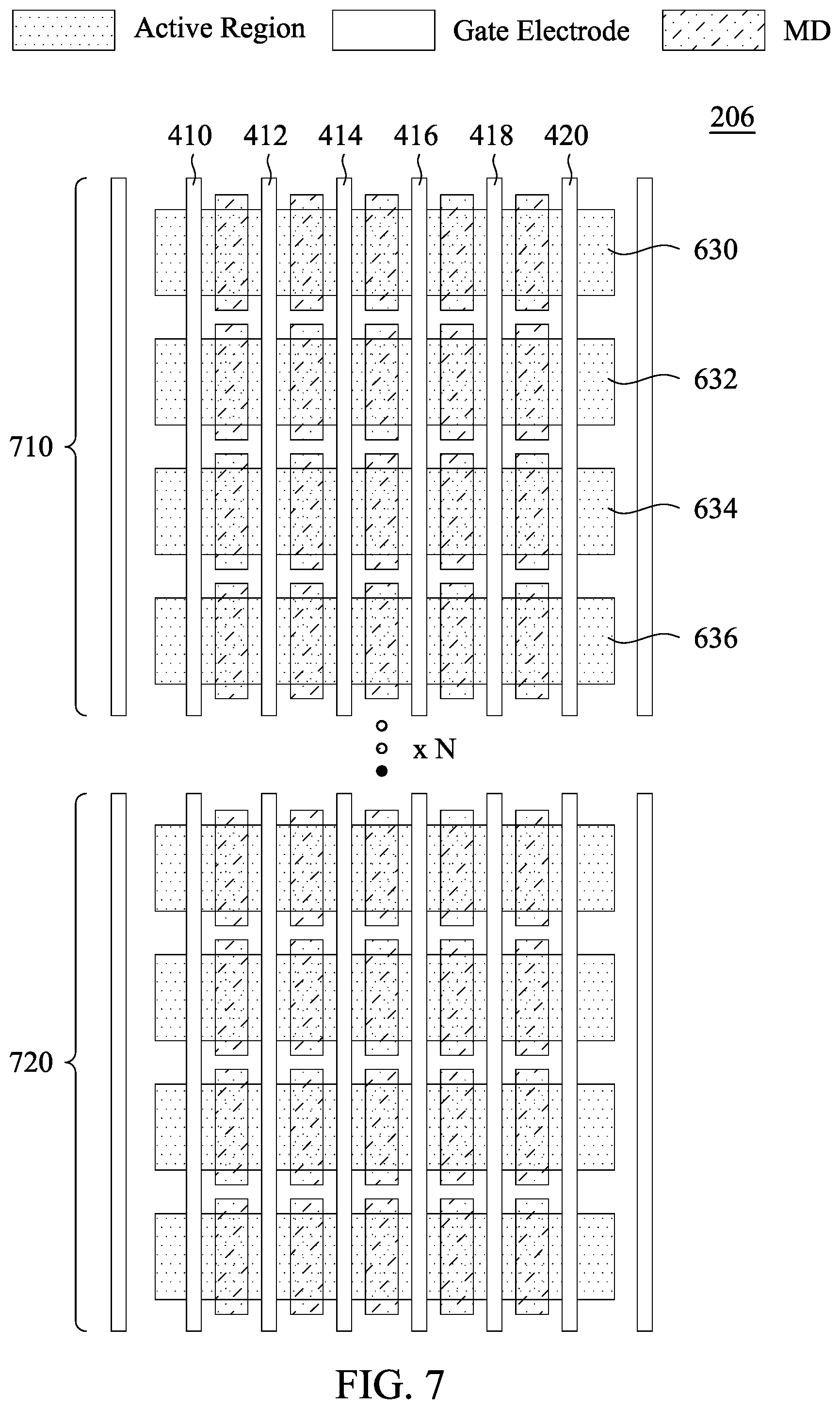 Patent US12112829 Figure 9 – Memory array circuits, memory structures, and methods for fabricating a memory array circuit