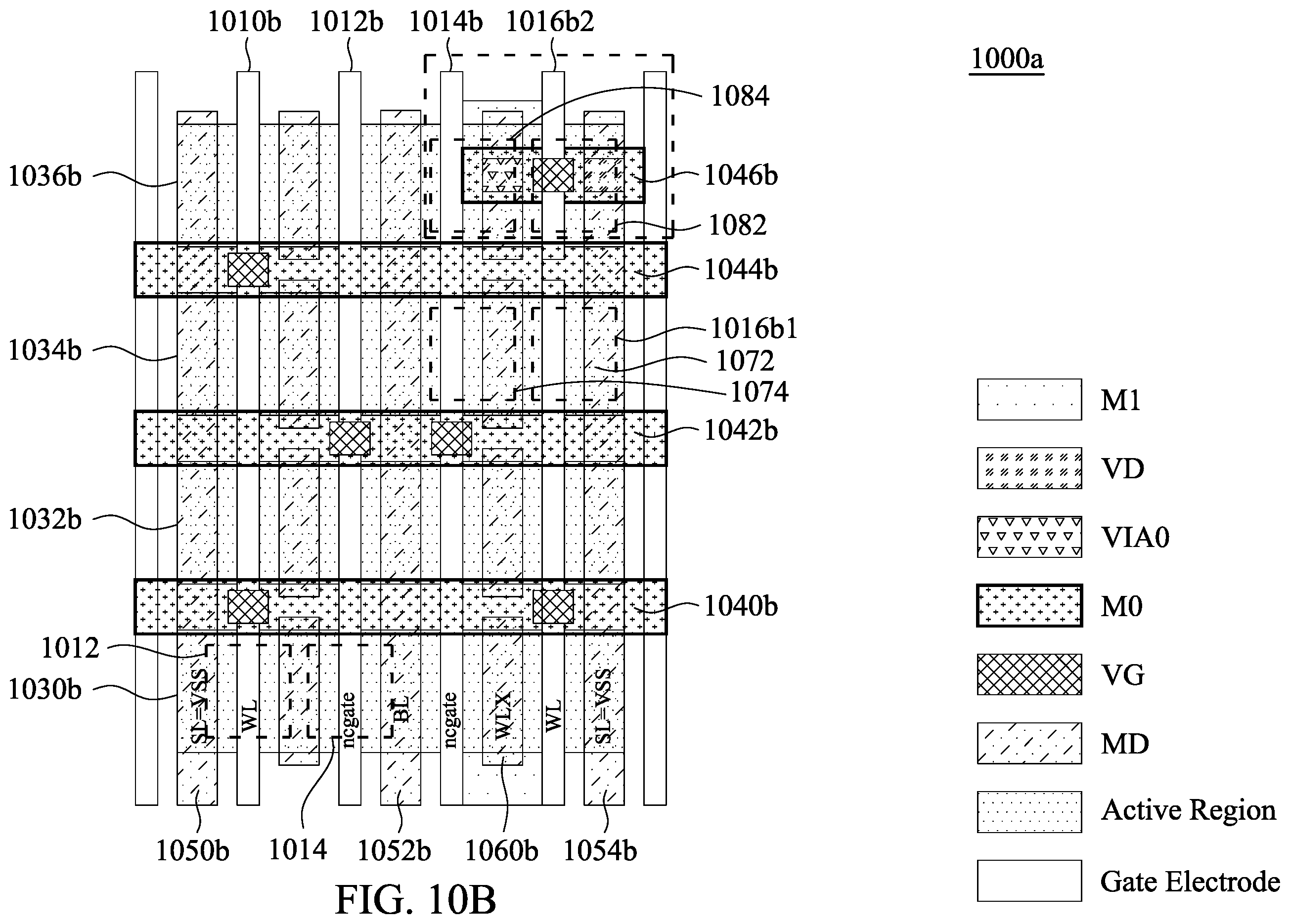 Patent US12112829 Figure 14 – Memory array circuits, memory structures, and methods for fabricating a memory array circuit