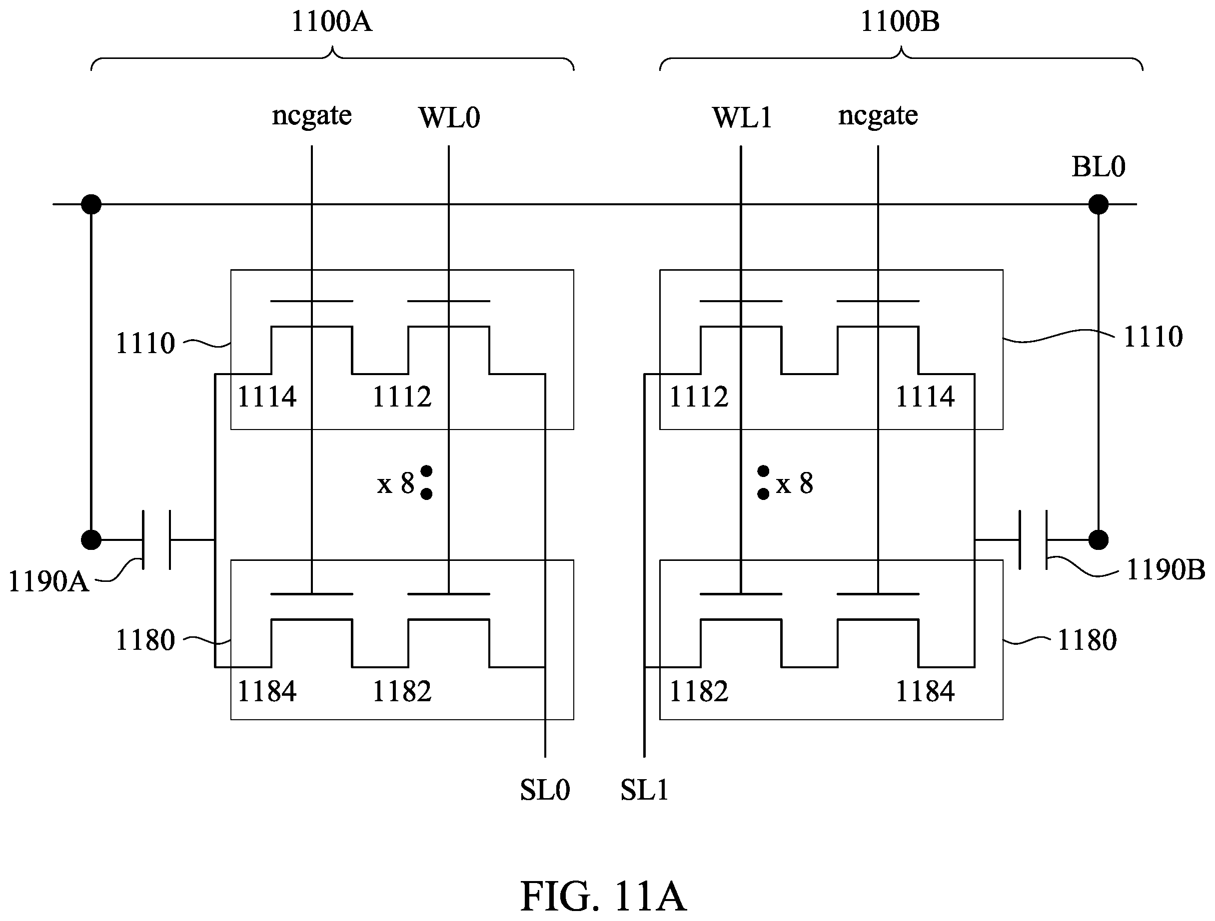 Patent US12112829 Figure 15 – Memory array circuits, memory structures, and methods for fabricating a memory array circuit
