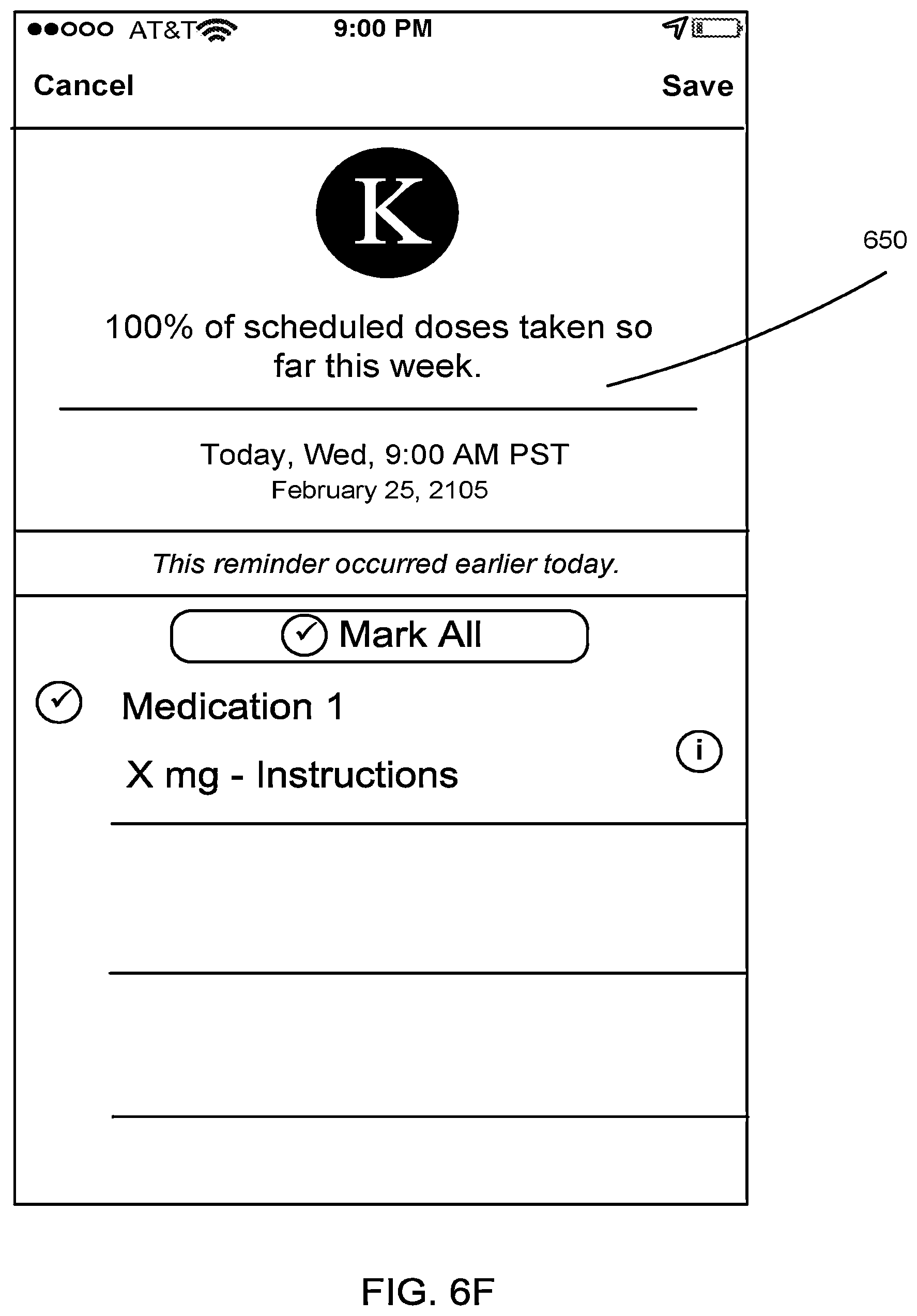 Patent US12112840 Figure 10 – Importing structured prescription records from a prescription label on a medication package