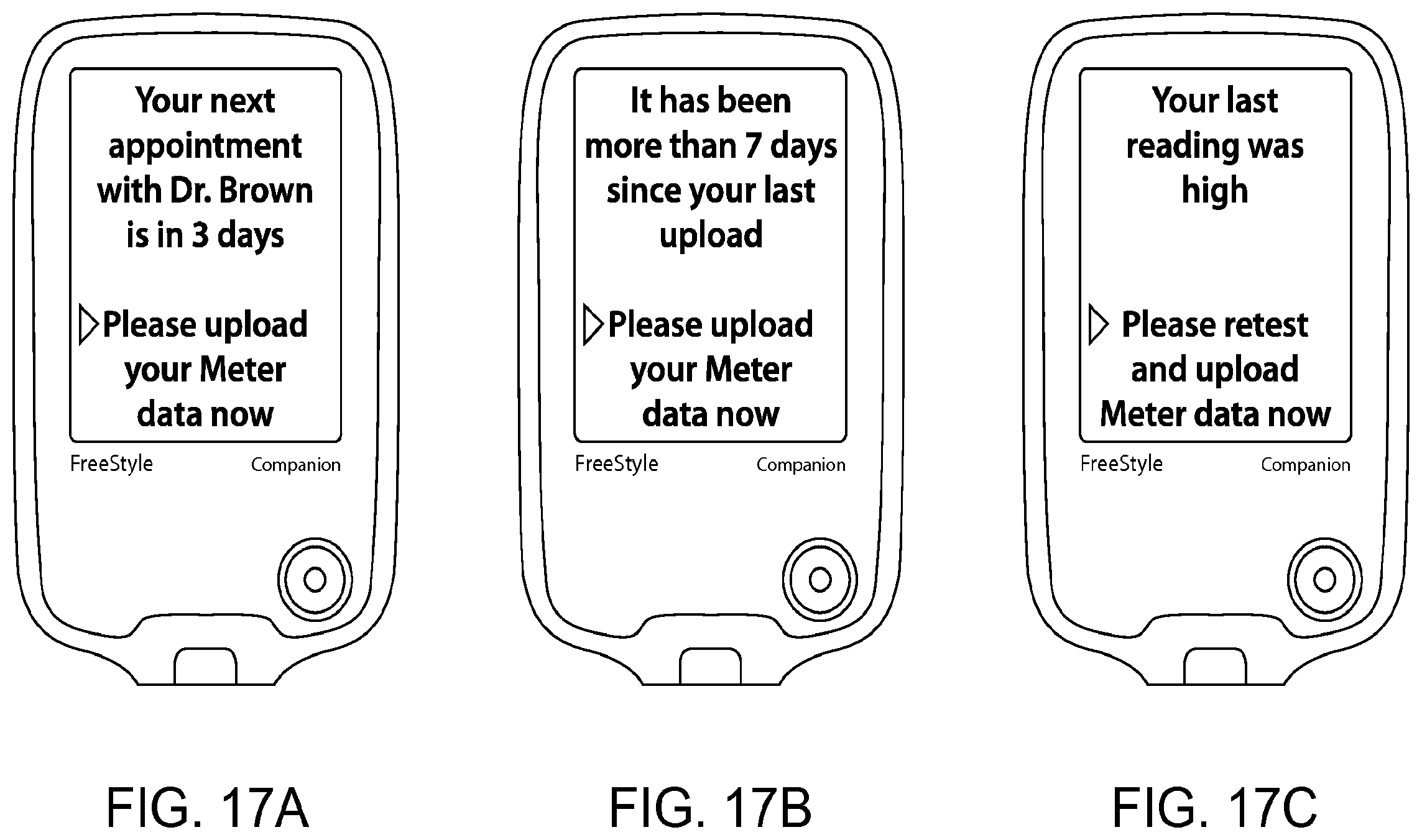 Patent US12112854 Figure 17 – Software applications residing on handheld analyte determining devices