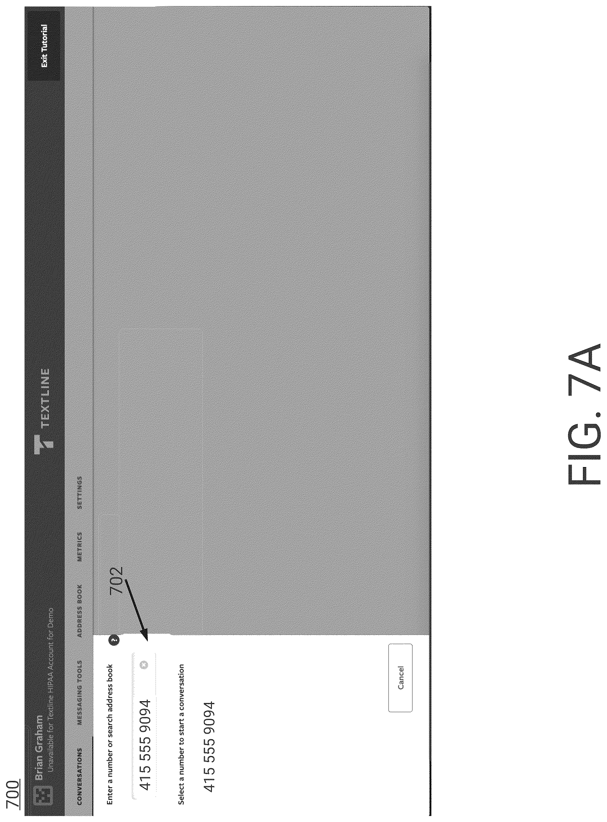Patent US12112855 Figure 11 – Secure messaging system with constrained user actions for ensured compliant transmission of medical information