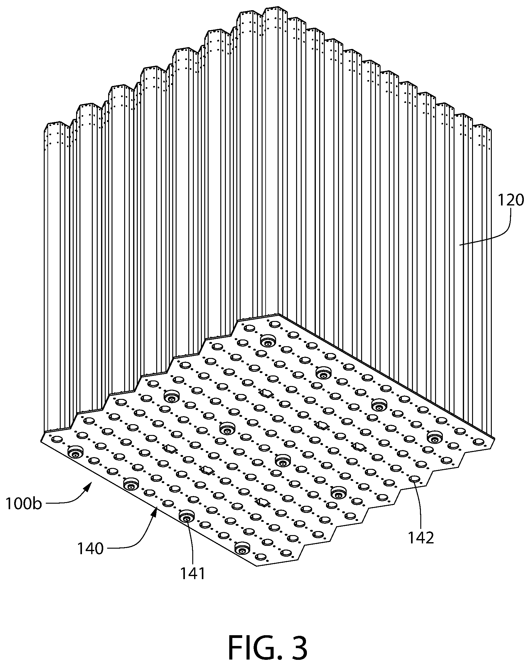 Patent US12112856 Figure 3 – Spent nuclear fuel storage rack system