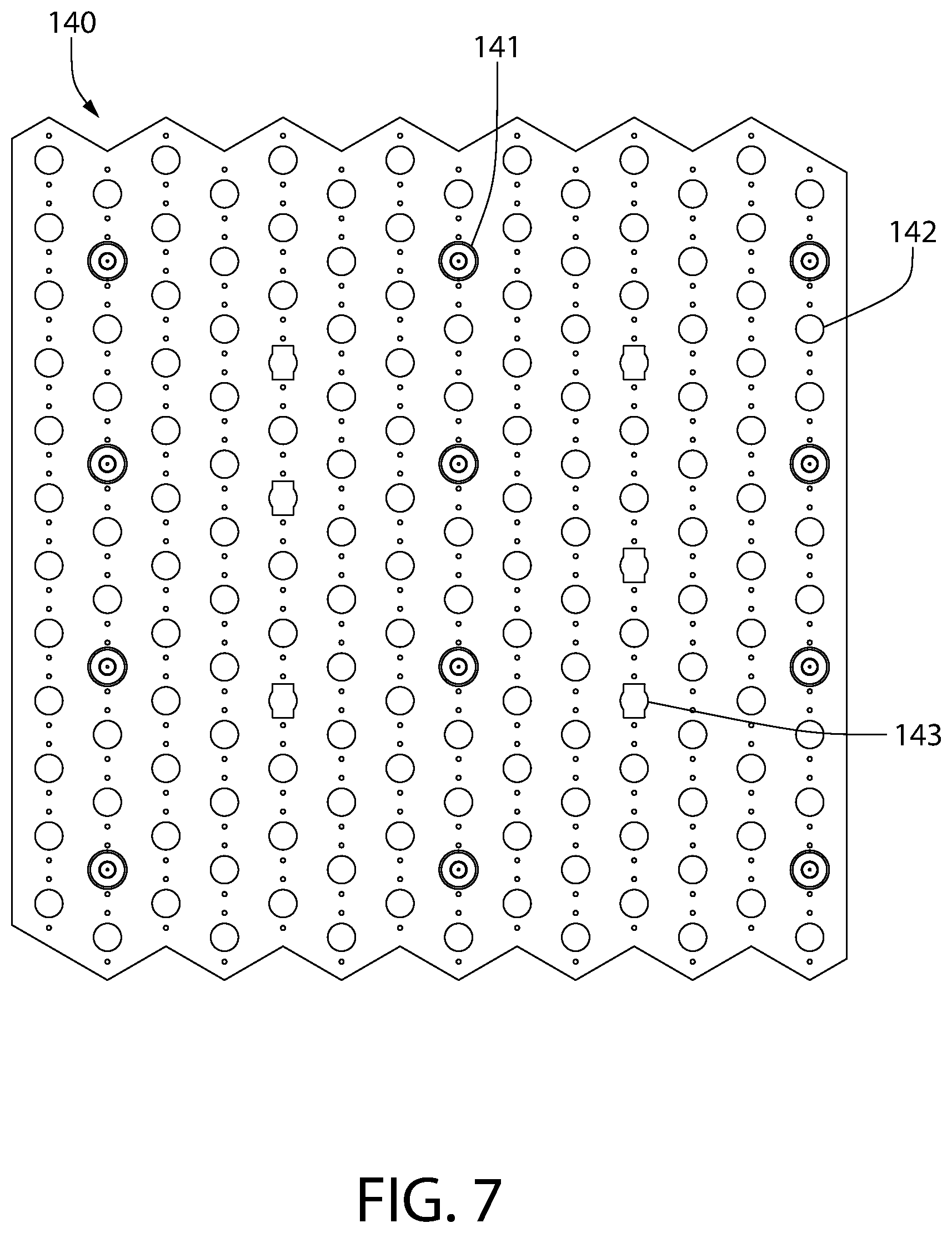 Patent US12112856 Figure 7 – Spent nuclear fuel storage rack system