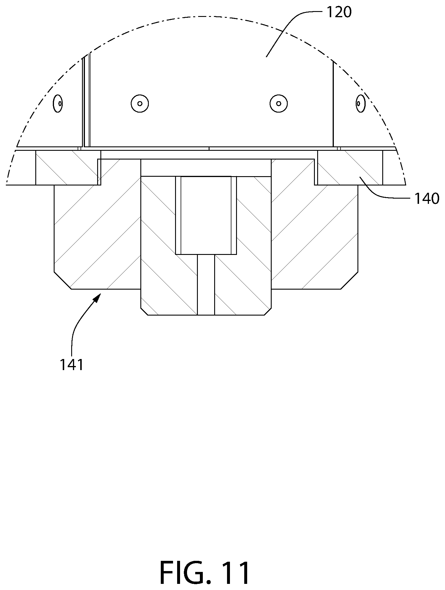 Patent US12112856 Figure 11 – Spent nuclear fuel storage rack system