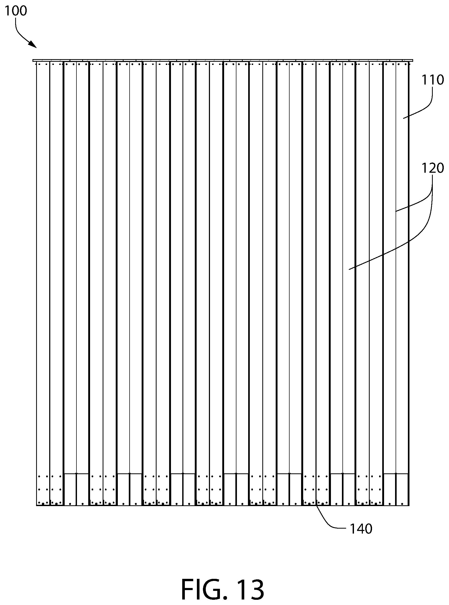 Patent US12112856 Figure 13 – Spent nuclear fuel storage rack system