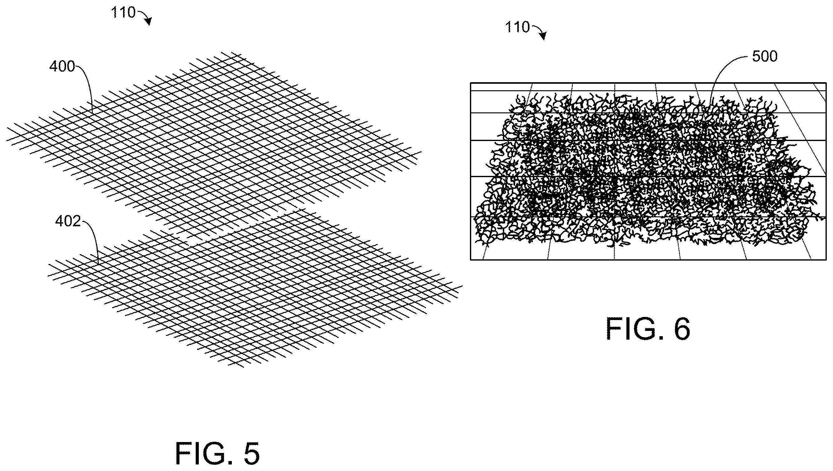 Patent US12112859 Figure 4 – Ion production system with fibrous lattice for ion collection