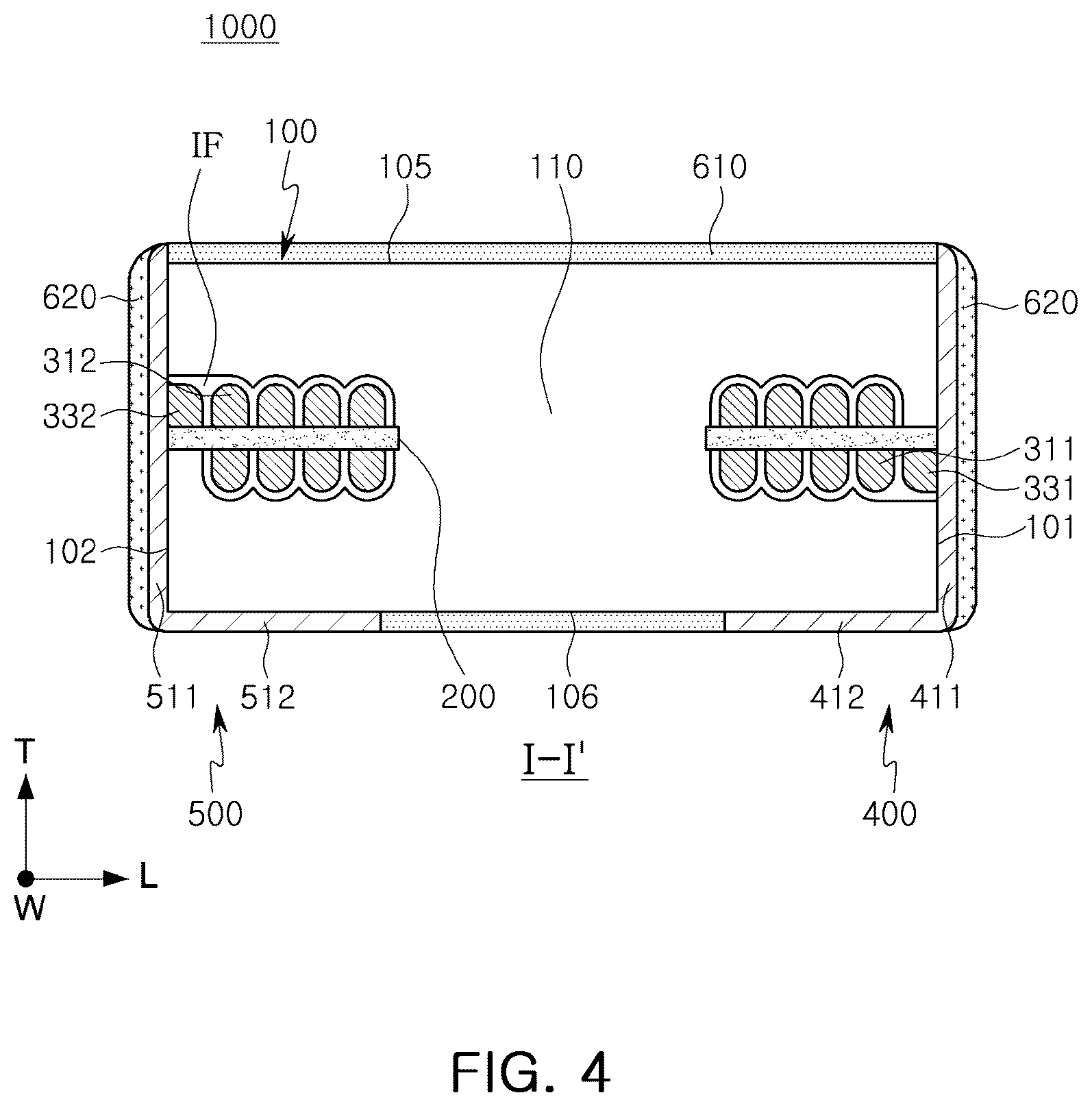Patent US12112880 Figure 4 – Coil component