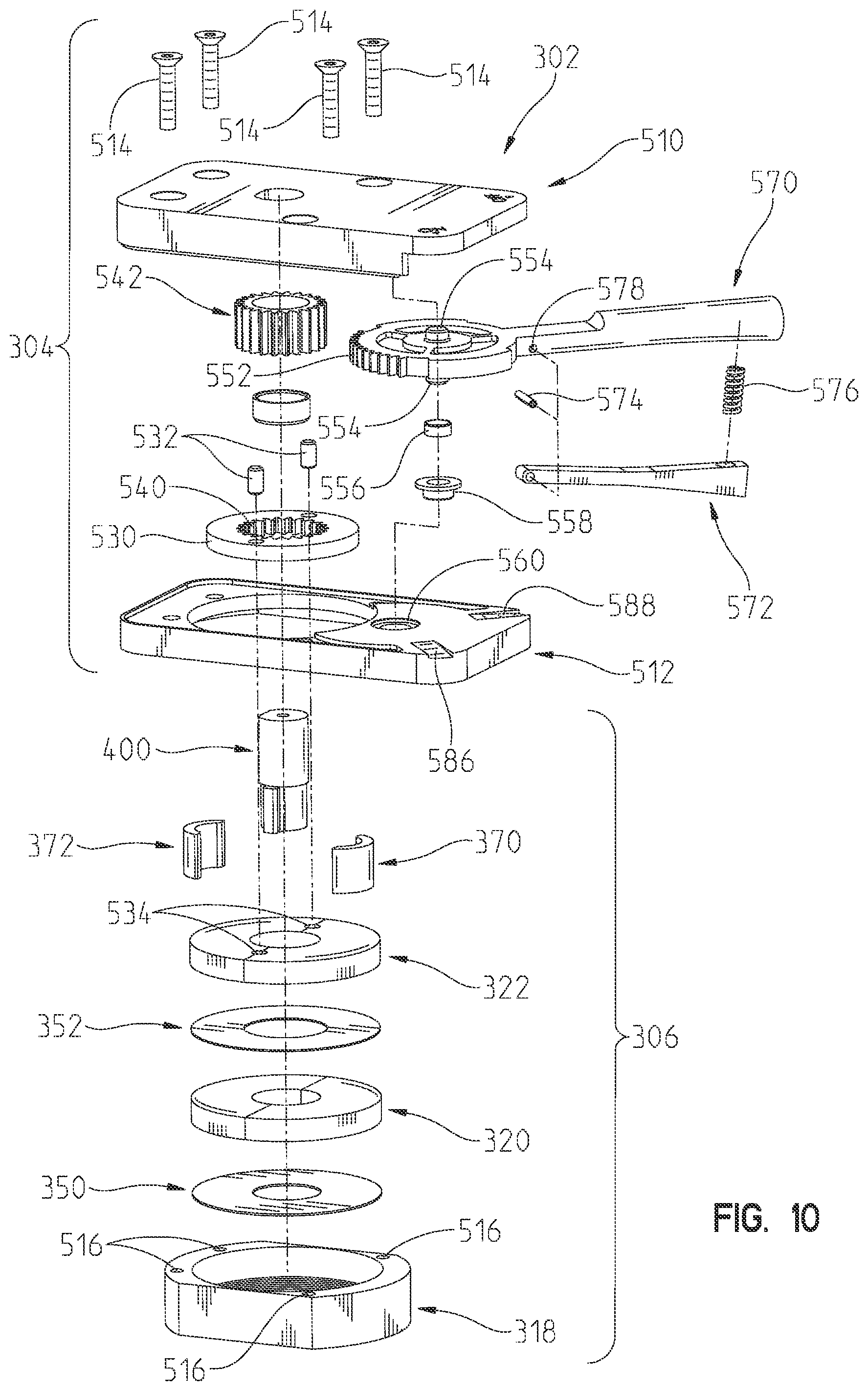 Patent US12112889 Figure 8 – Magnetic coupling device