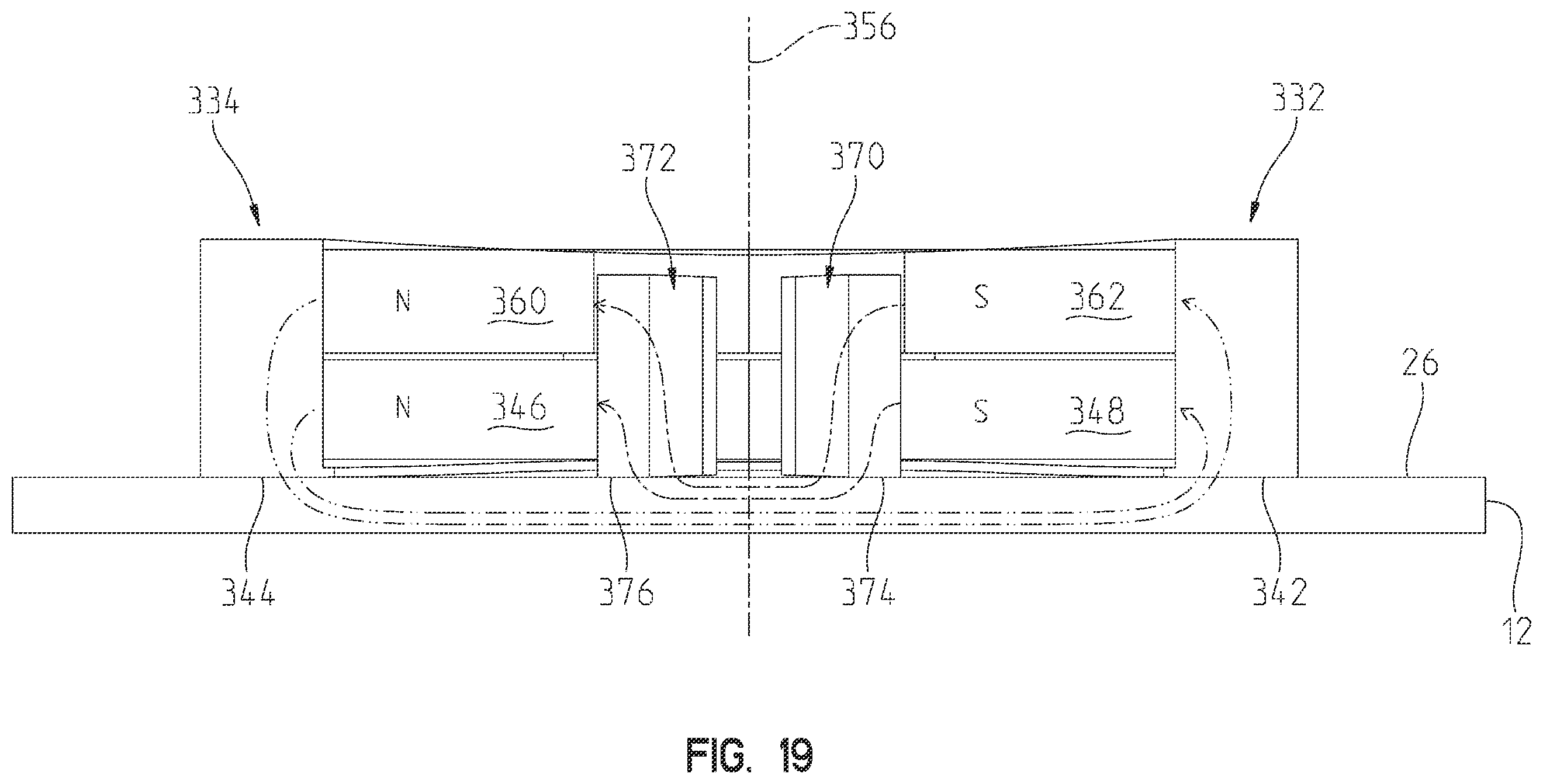 Patent US12112889 Figure 16 – Magnetic coupling device