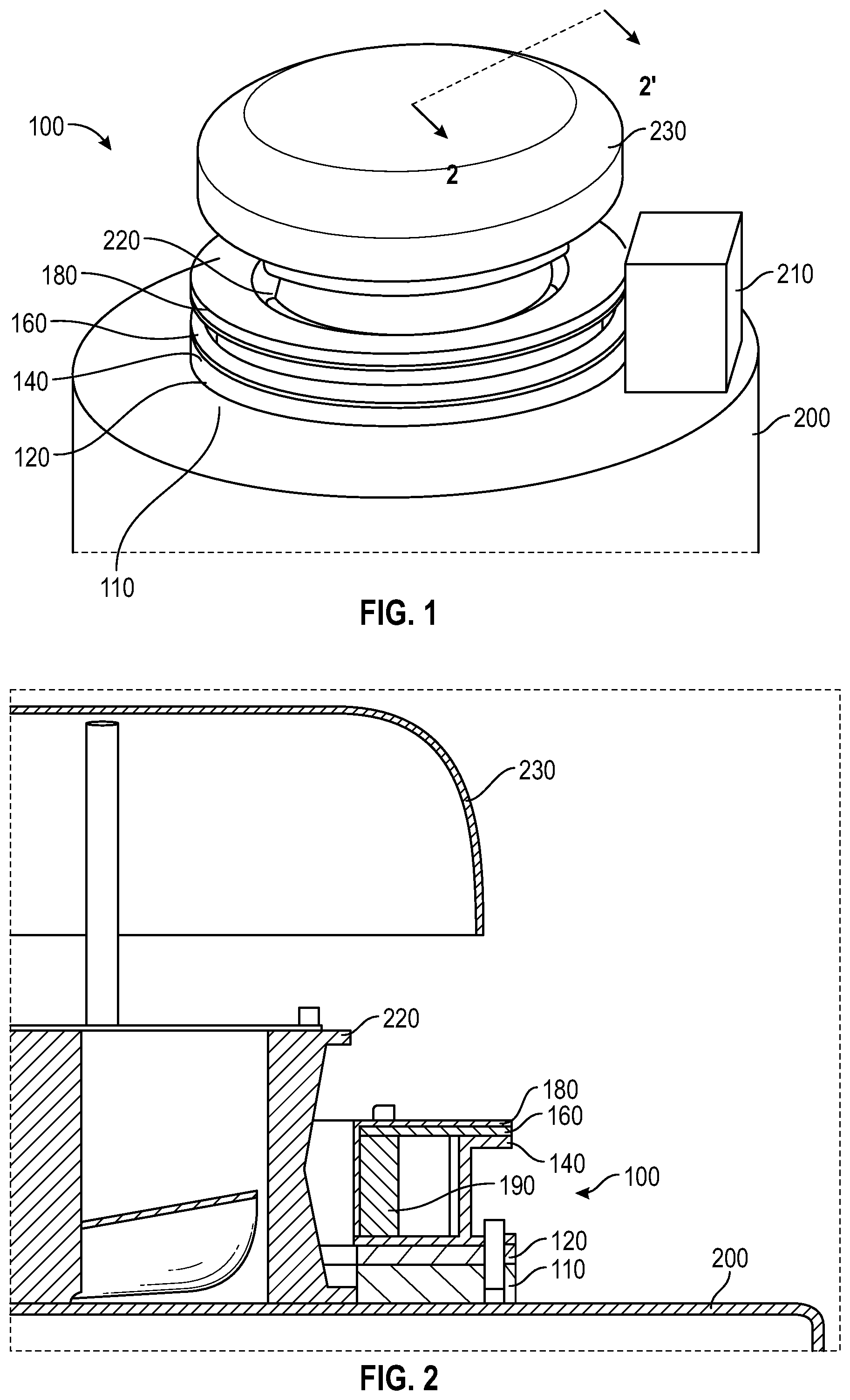 Patent US12112890 Figure 1 – Top magnets for decreased non-uniformity in PVD