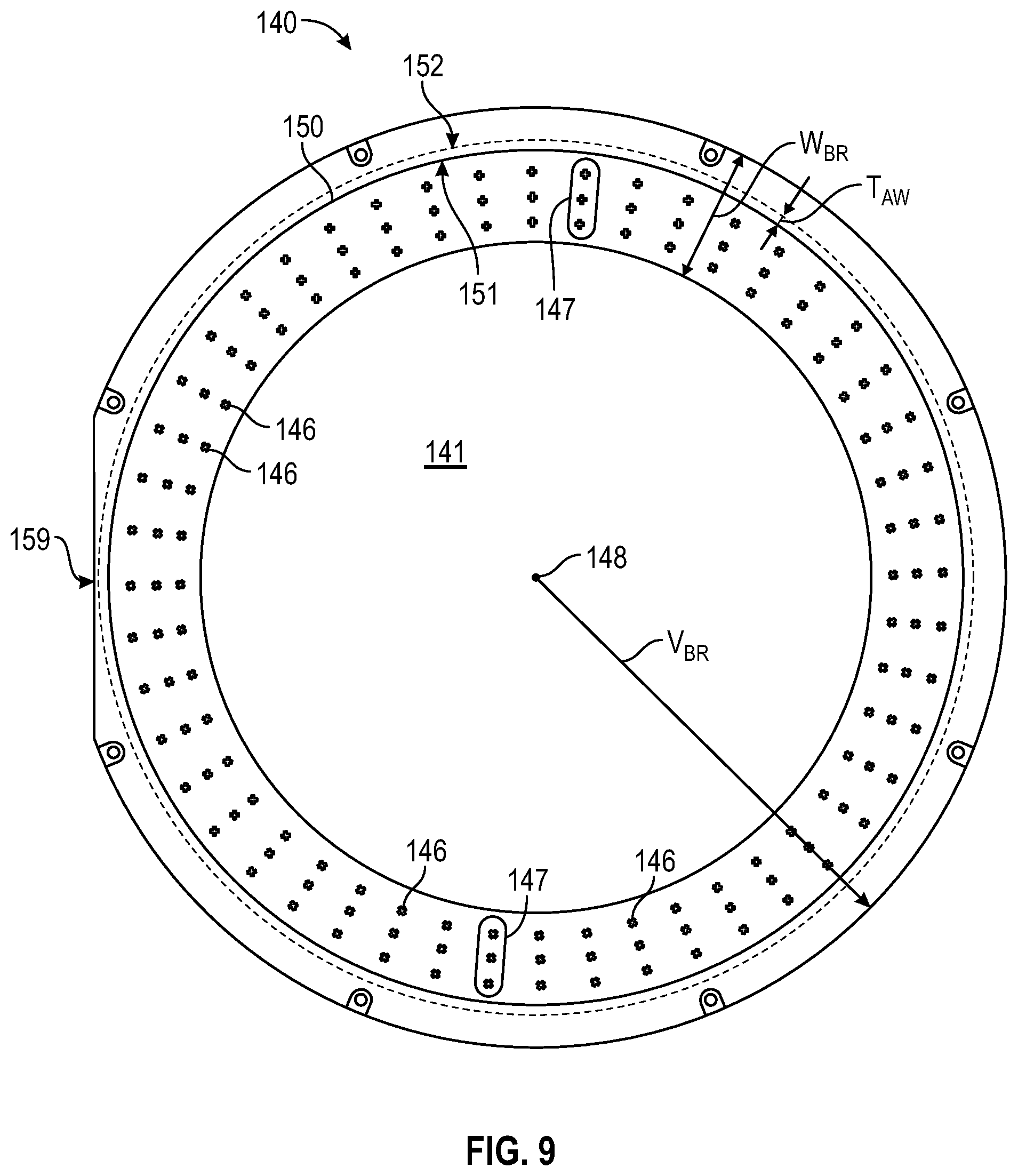Patent US12112890 Figure 7 – Top magnets for decreased non-uniformity in PVD