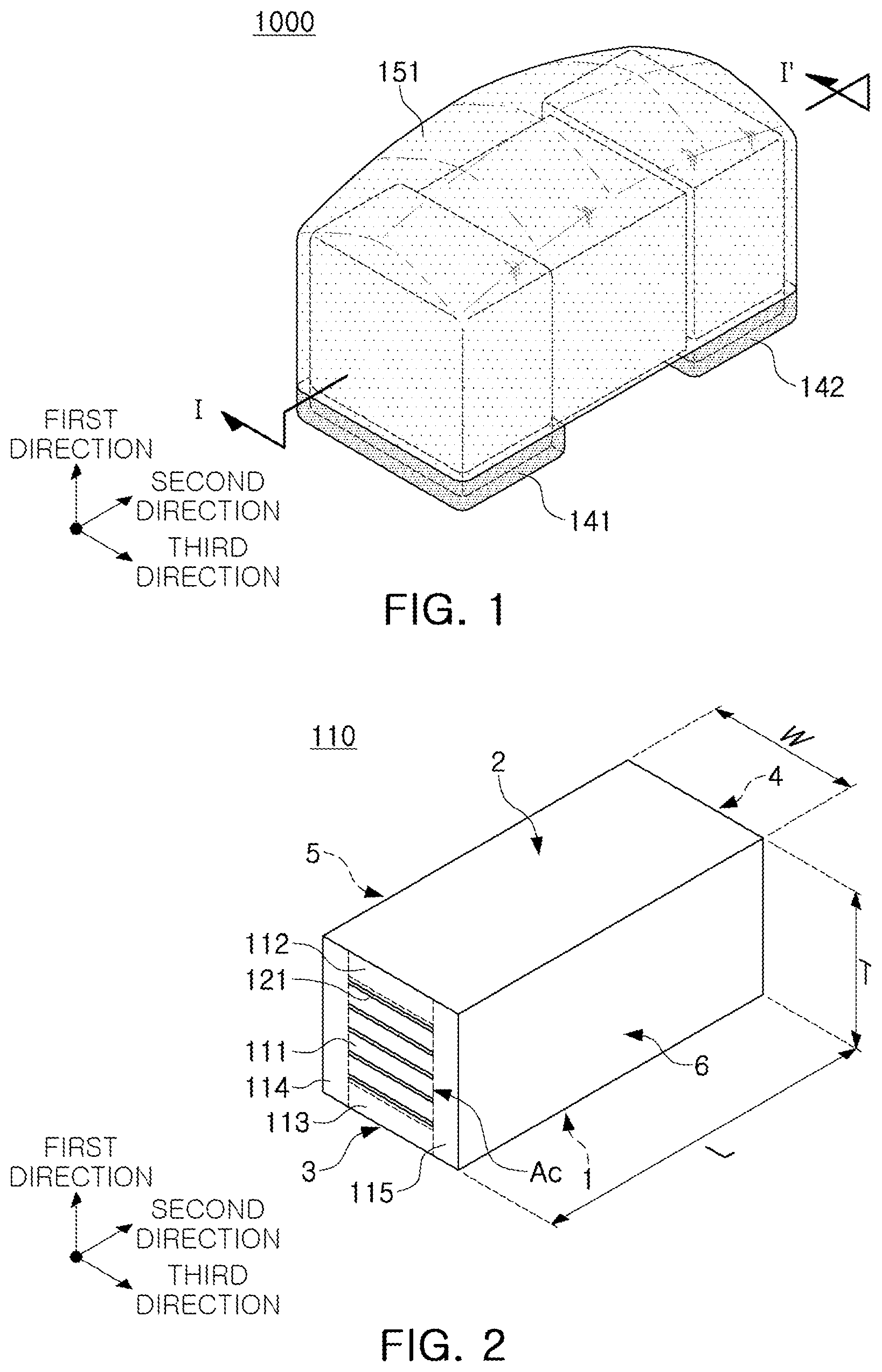 Patent US12112892 — Multilayer electronic component — Figure 1