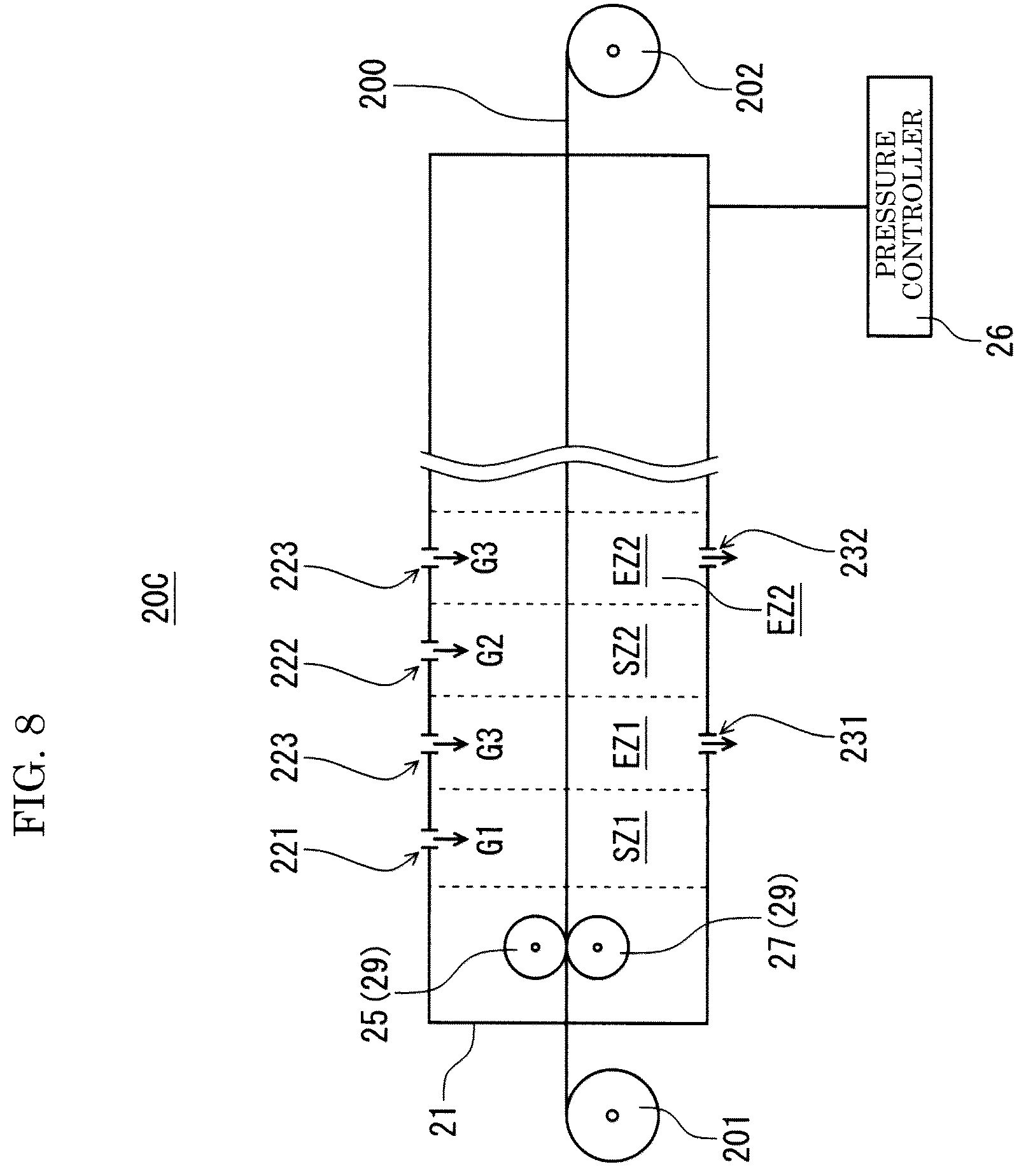 Patent US12112896 Figure 7 – Film production method and electrode foil production method for producing layer containing metal oxide