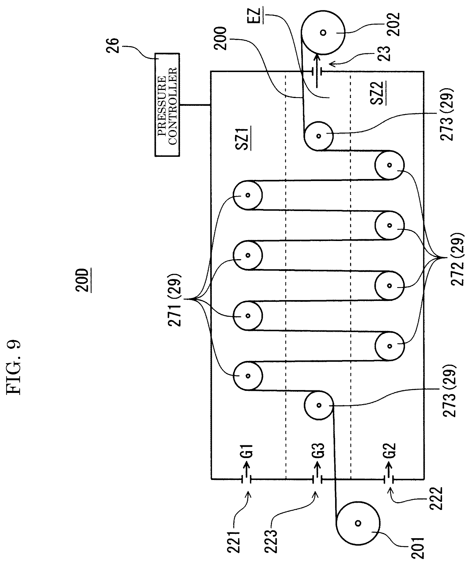 Patent US12112896 Figure 8 – Film production method and electrode foil production method for producing layer containing metal oxide