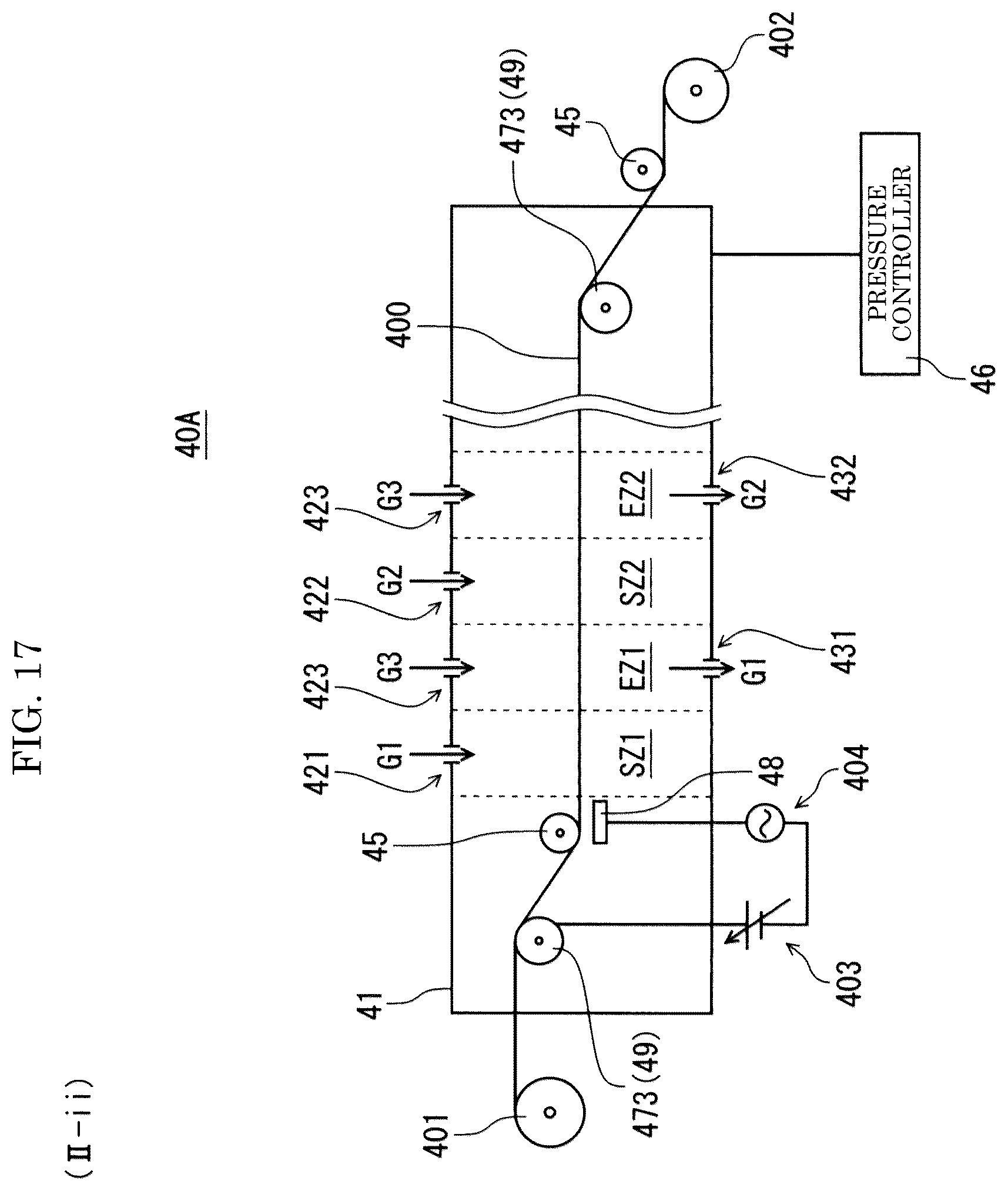 Patent US12112896 Figure 16 – Film production method and electrode foil production method for producing layer containing metal oxide