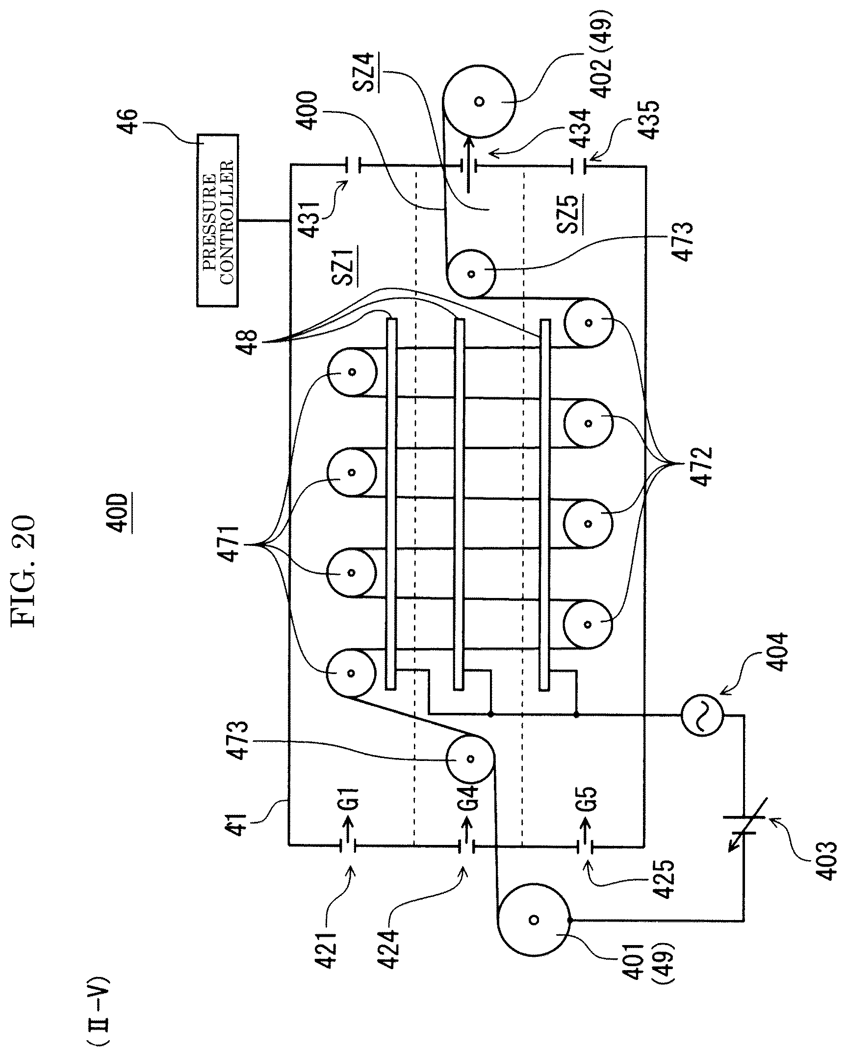 Patent US12112896 Figure 19 – Film production method and electrode foil production method for producing layer containing metal oxide